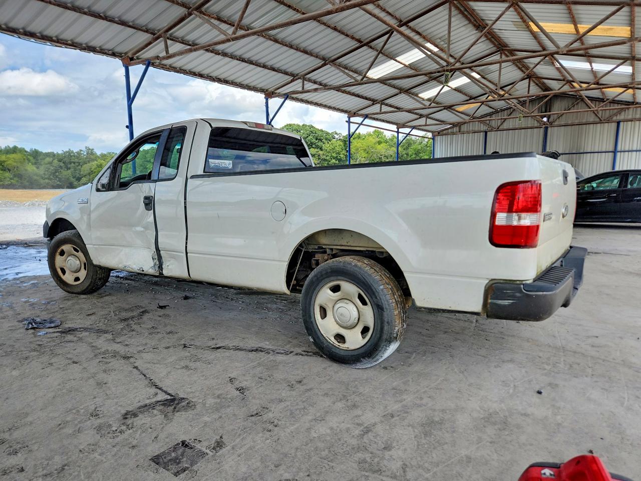 2008 Ford F150 White vin: 1FTPF12VX8KD79794