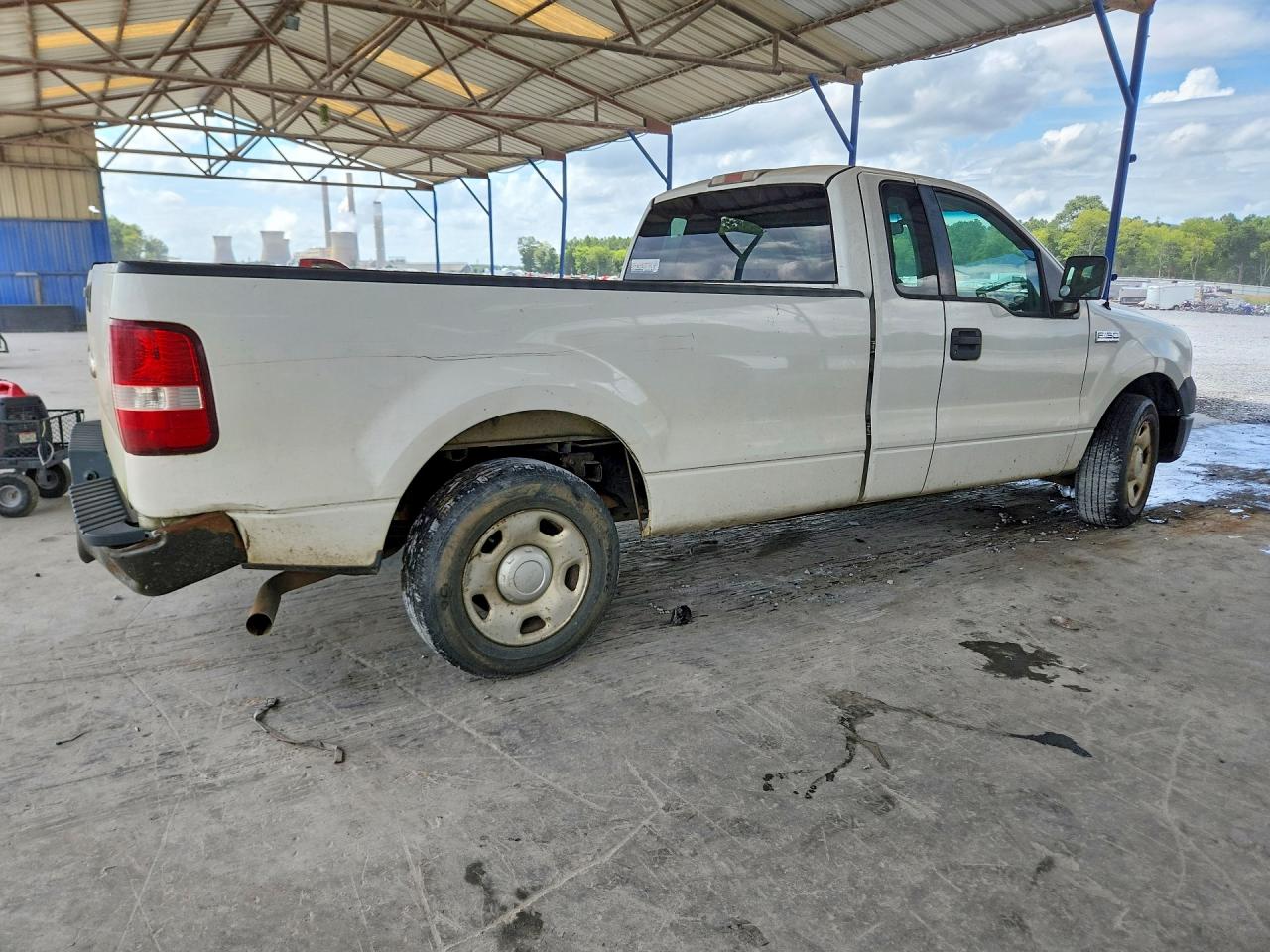 2008 Ford F150 White vin: 1FTPF12VX8KD79794