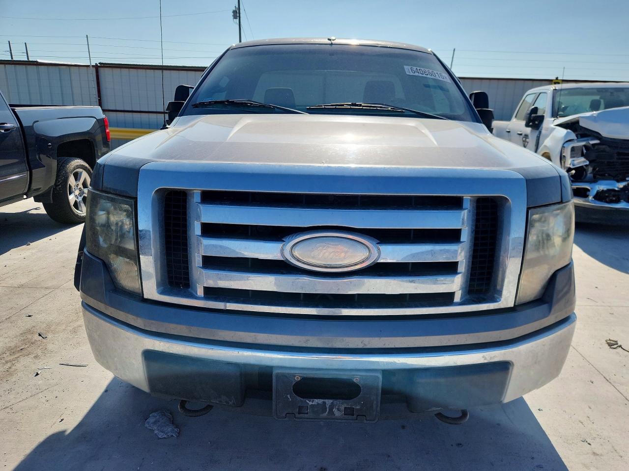 2009 Ford F150 Gray vin: 1FTPF14809KB82559