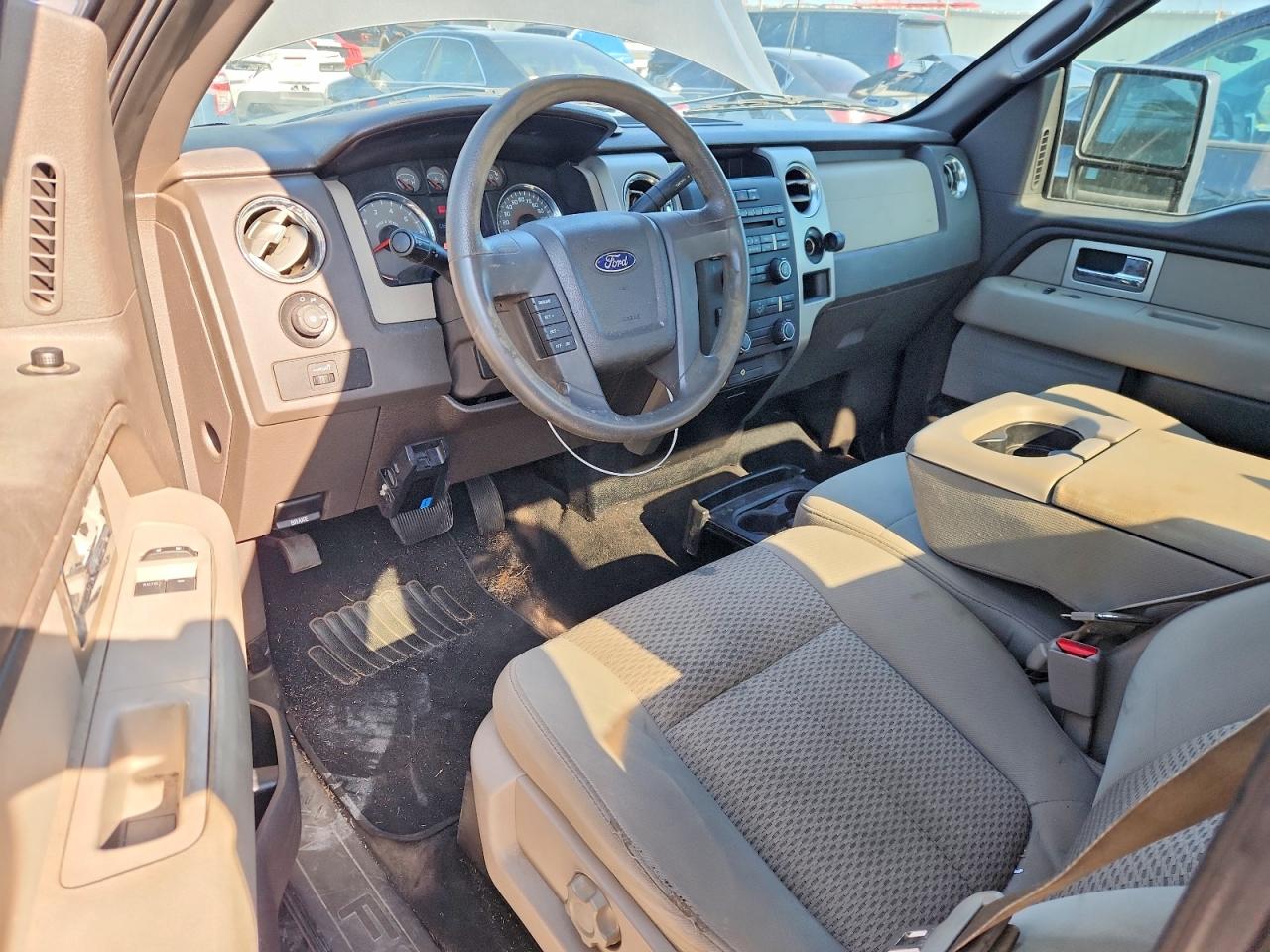2009 Ford F150 Gray vin: 1FTPF14809KB82559