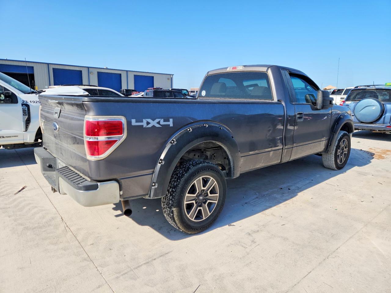 2009 Ford F150 Gray vin: 1FTPF14809KB82559