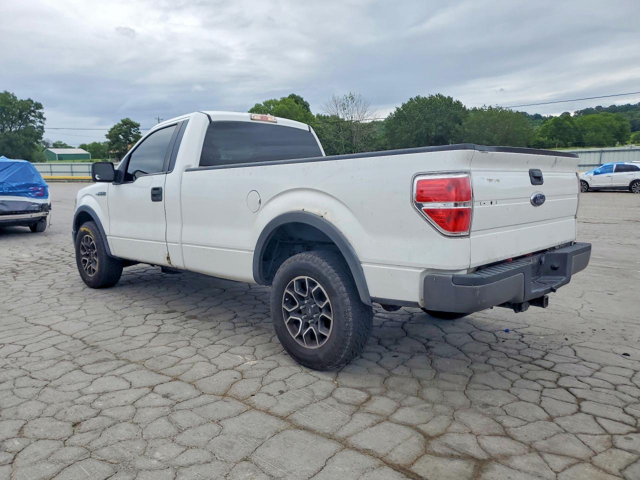 2009 Ford F150 White vin: 1FTPF14VX9KA71006