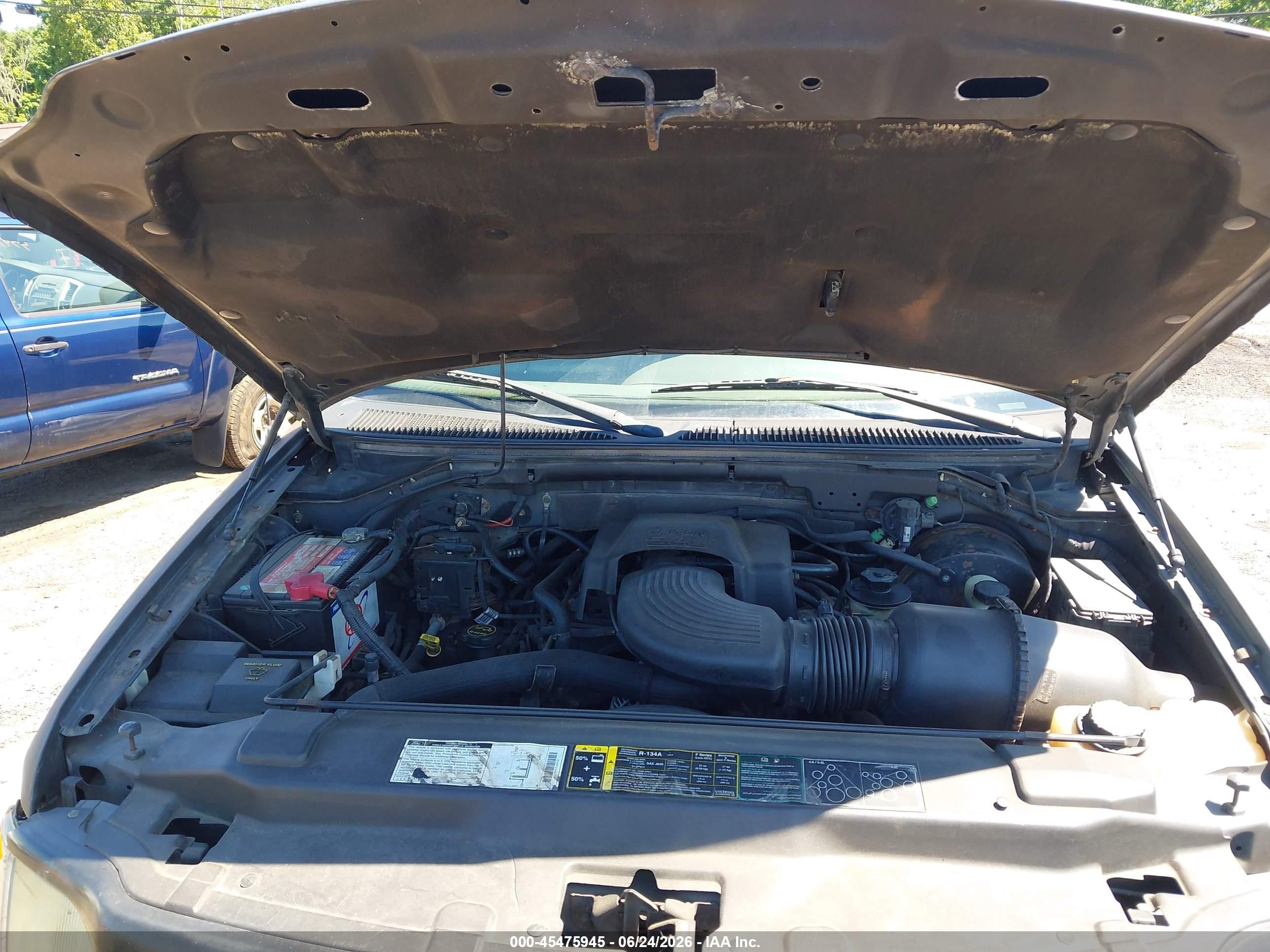 2002 Ford F-150 Xl/xlt Gray vin: 1FTPF17L12NB87659