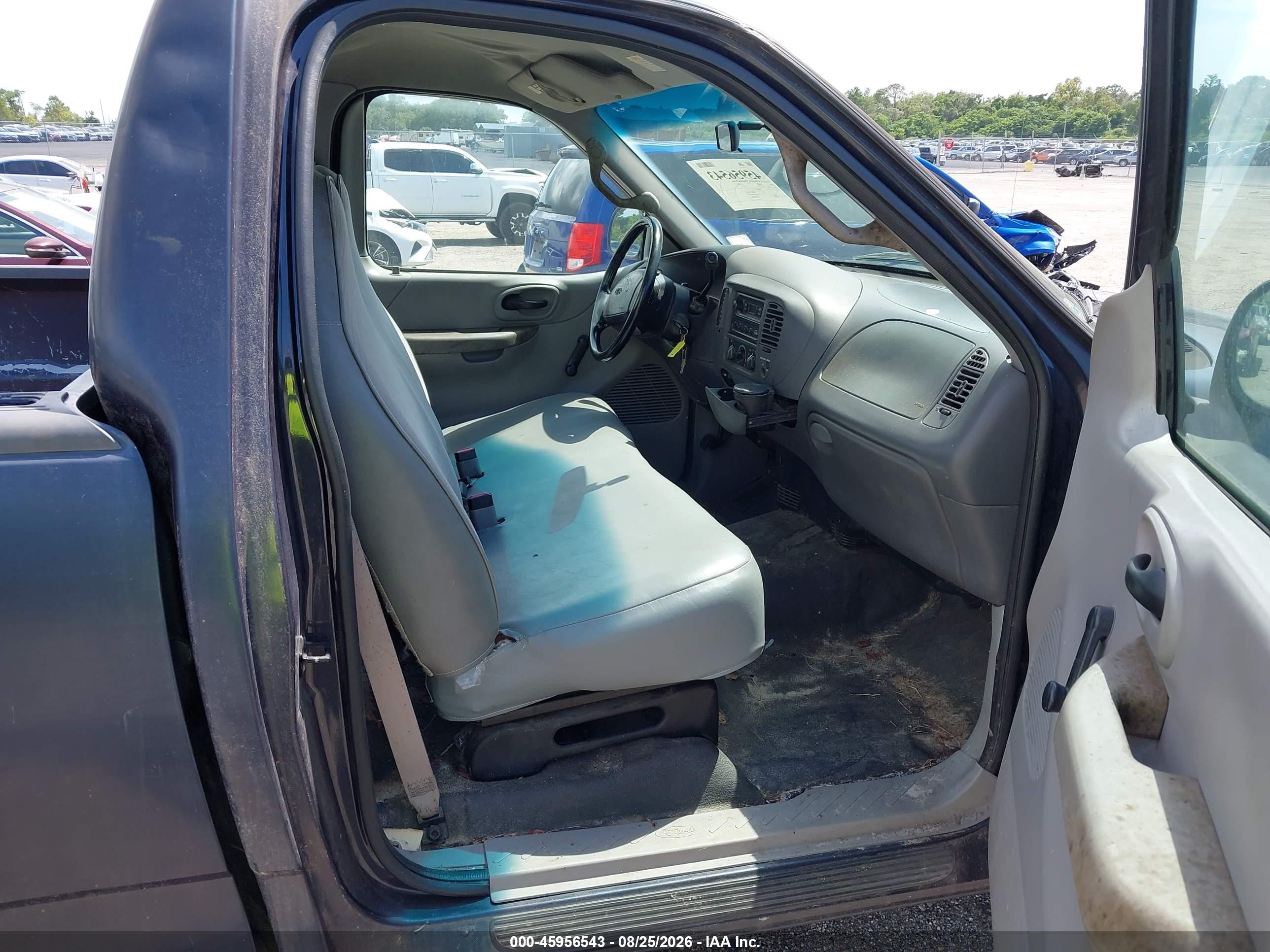2000 Ford F-150 Work Series/xl/xlt Blue vin: 1FTPF17L2YNA89216
