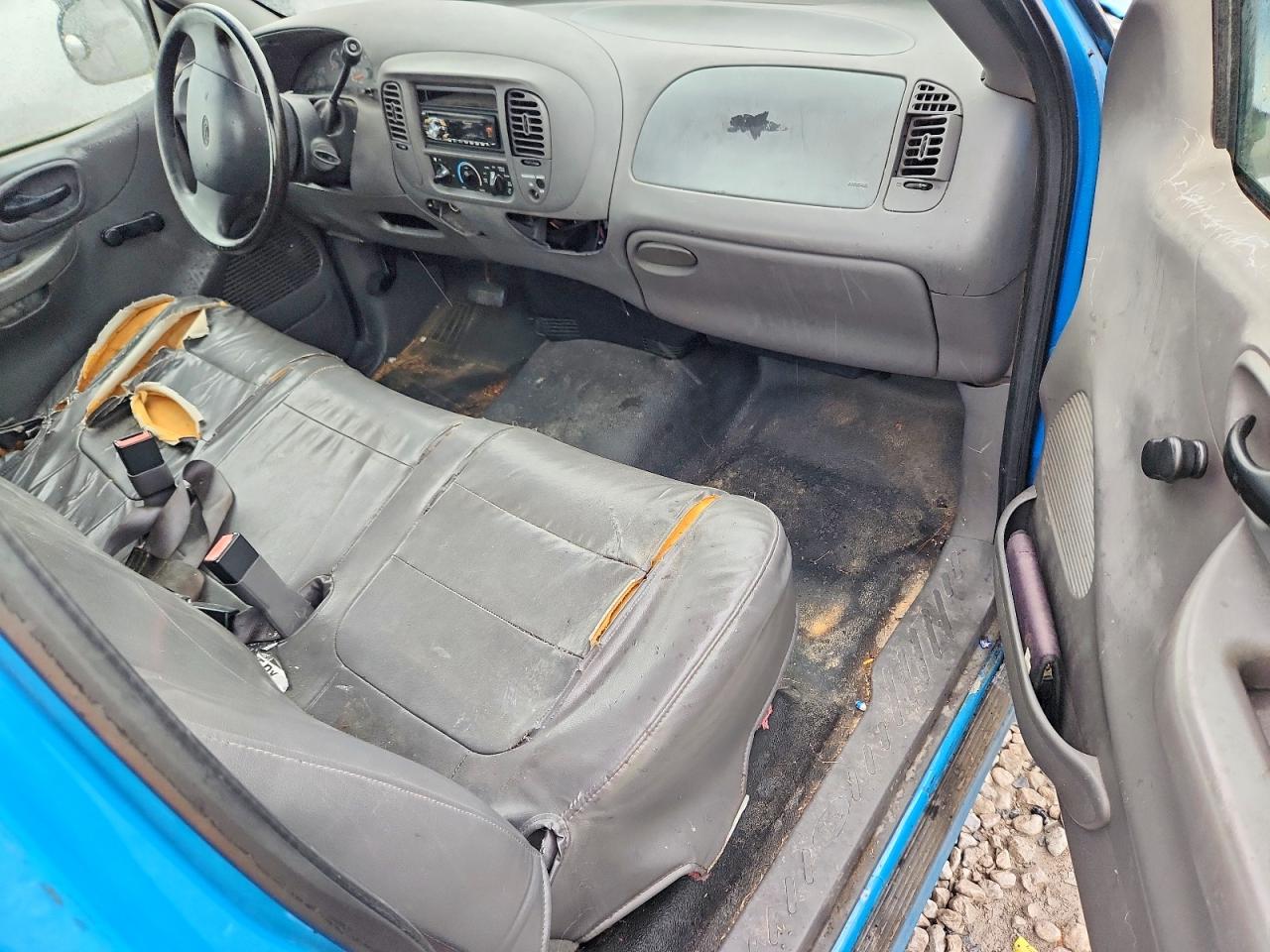 2002 Ford F150 Blue vin: 1FTPF17L92NB43750