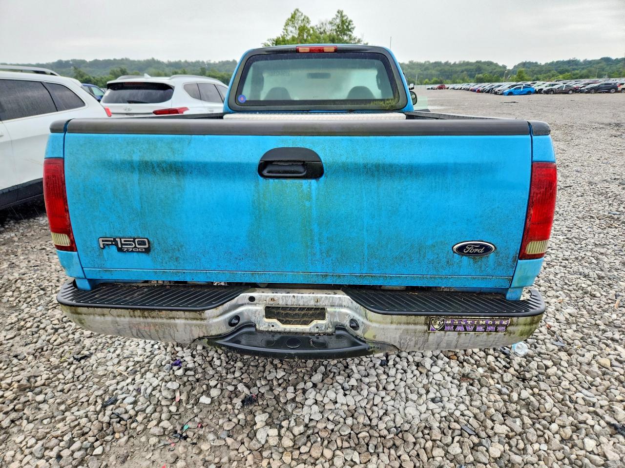 2002 Ford F150 Blue vin: 1FTPF17L92NB43750