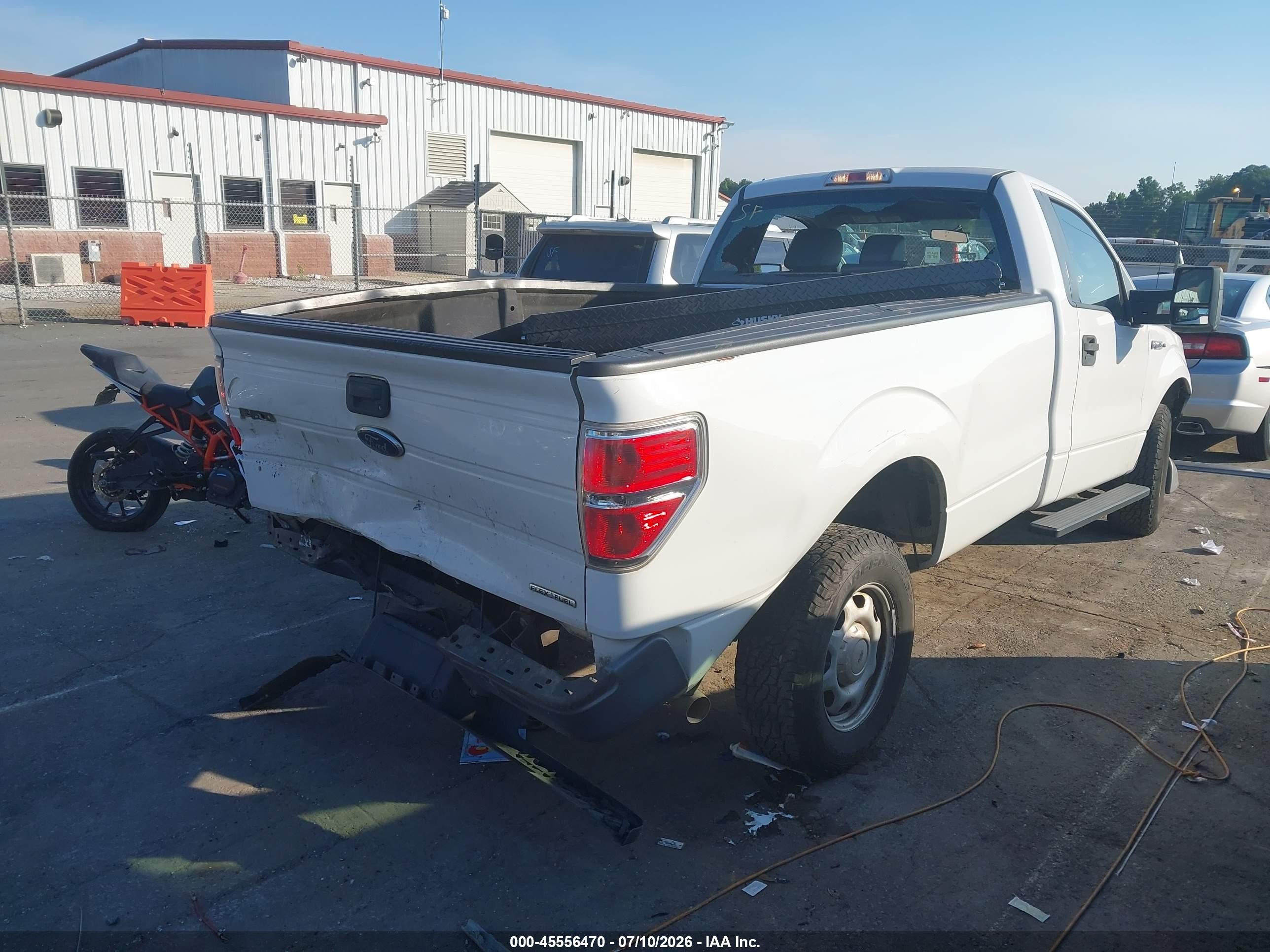 2014 Ford F-150 Xl/xlt Белый vin: 1FTPF1CF3EKD33730
