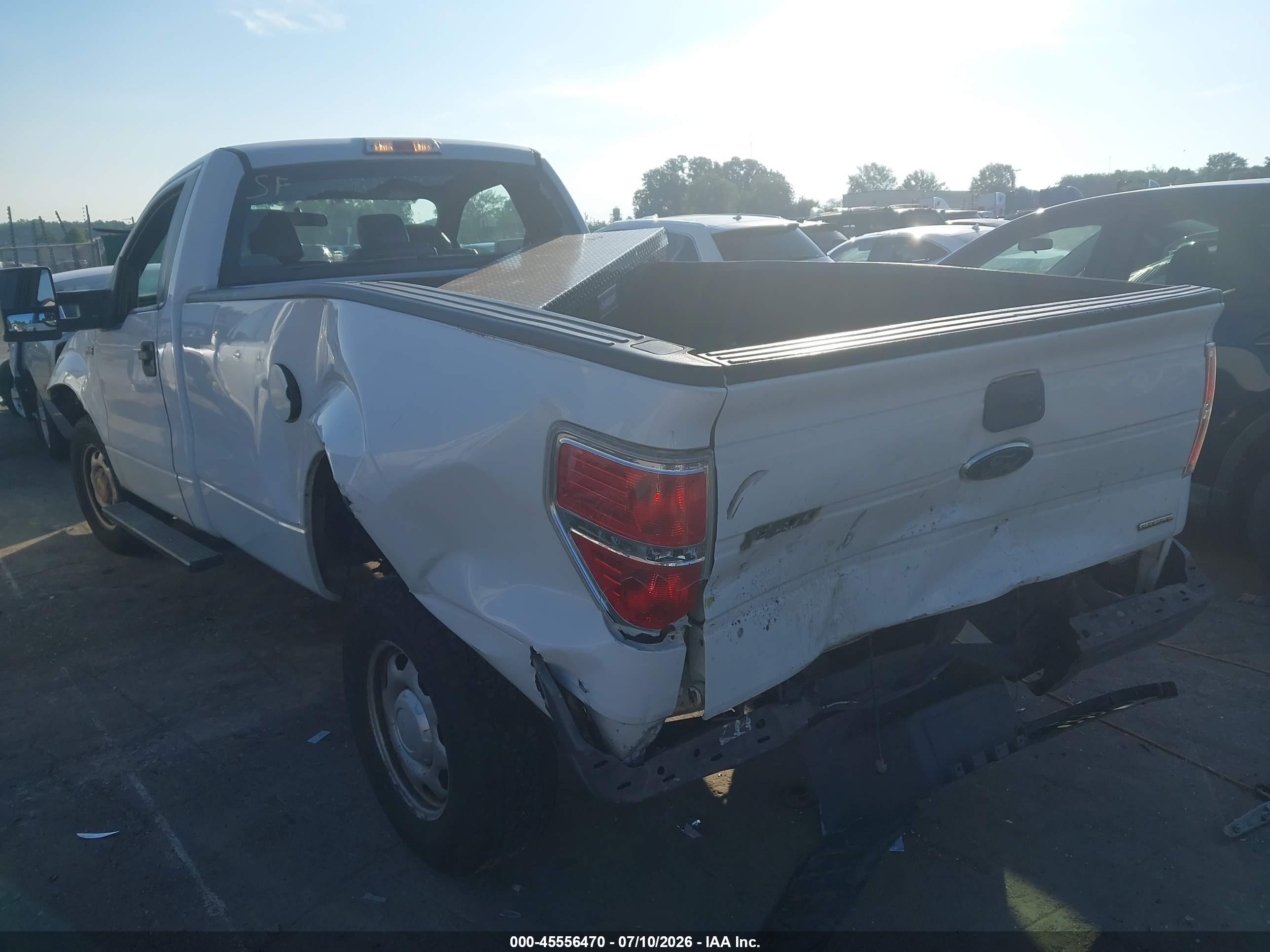 2014 Ford F-150 Xl/xlt Белый vin: 1FTPF1CF3EKD33730