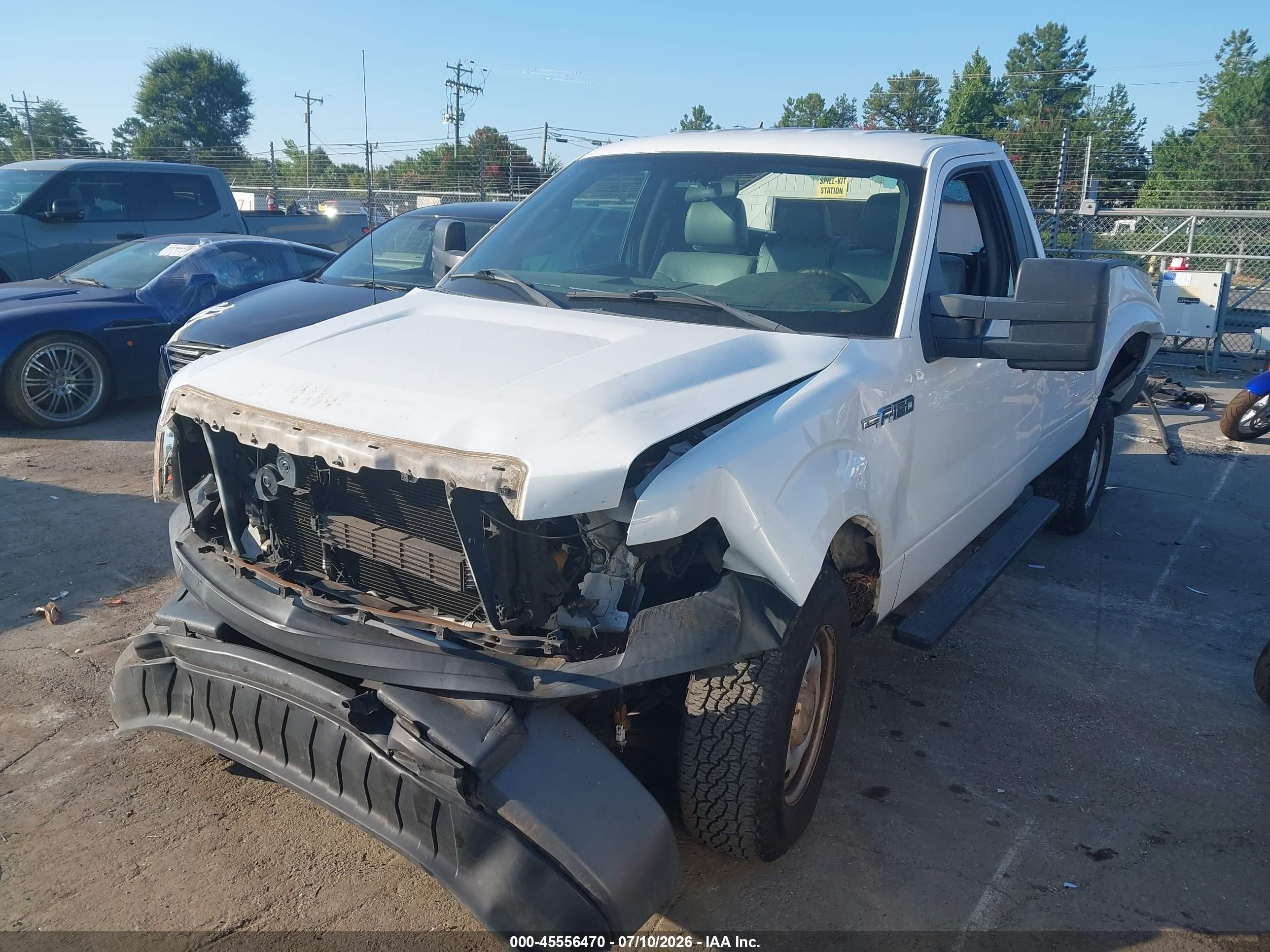 2014 Ford F-150 Xl/xlt Белый vin: 1FTPF1CF3EKD33730