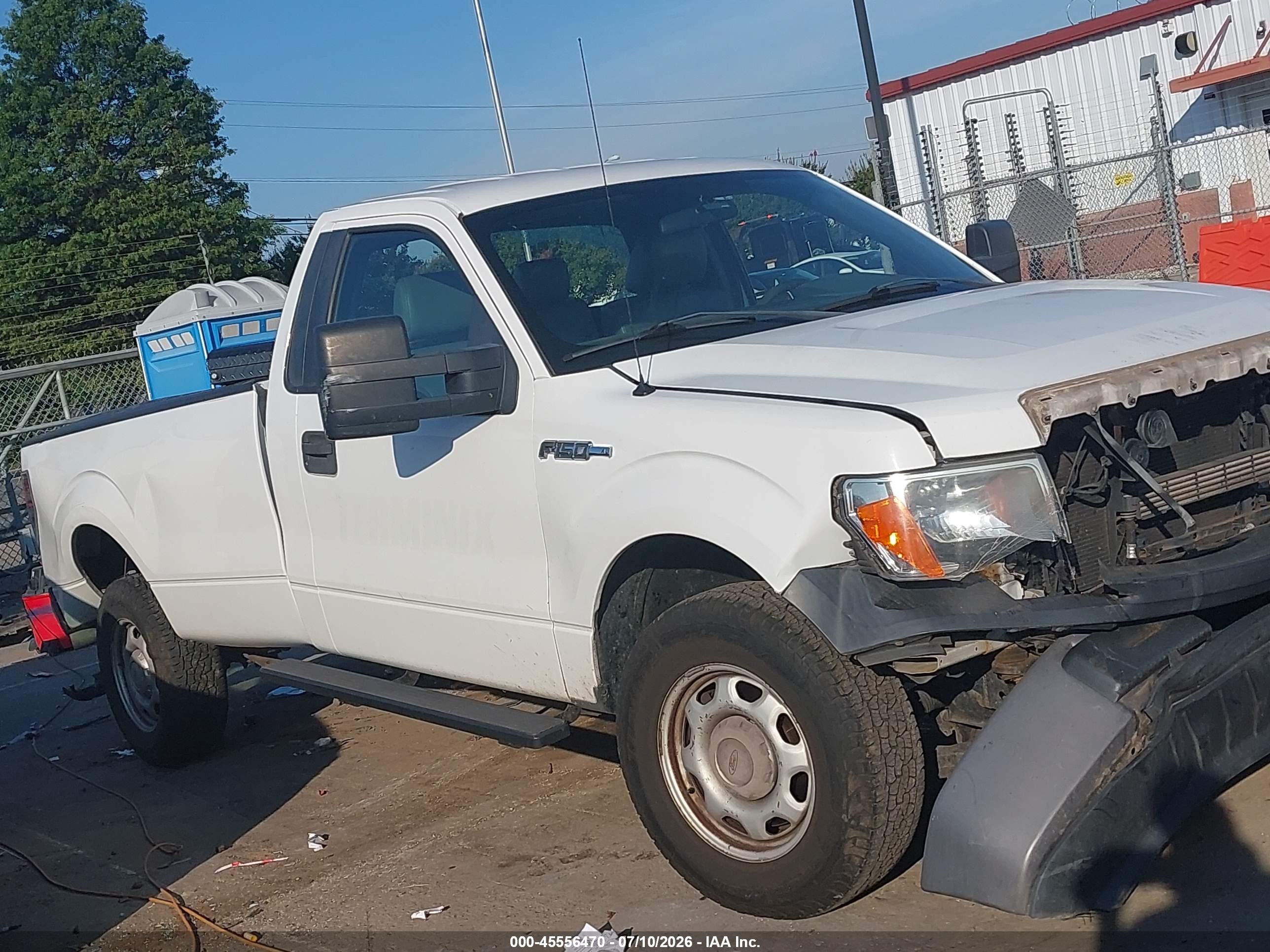 2014 Ford F-150 Xl/xlt Белый vin: 1FTPF1CF3EKD33730