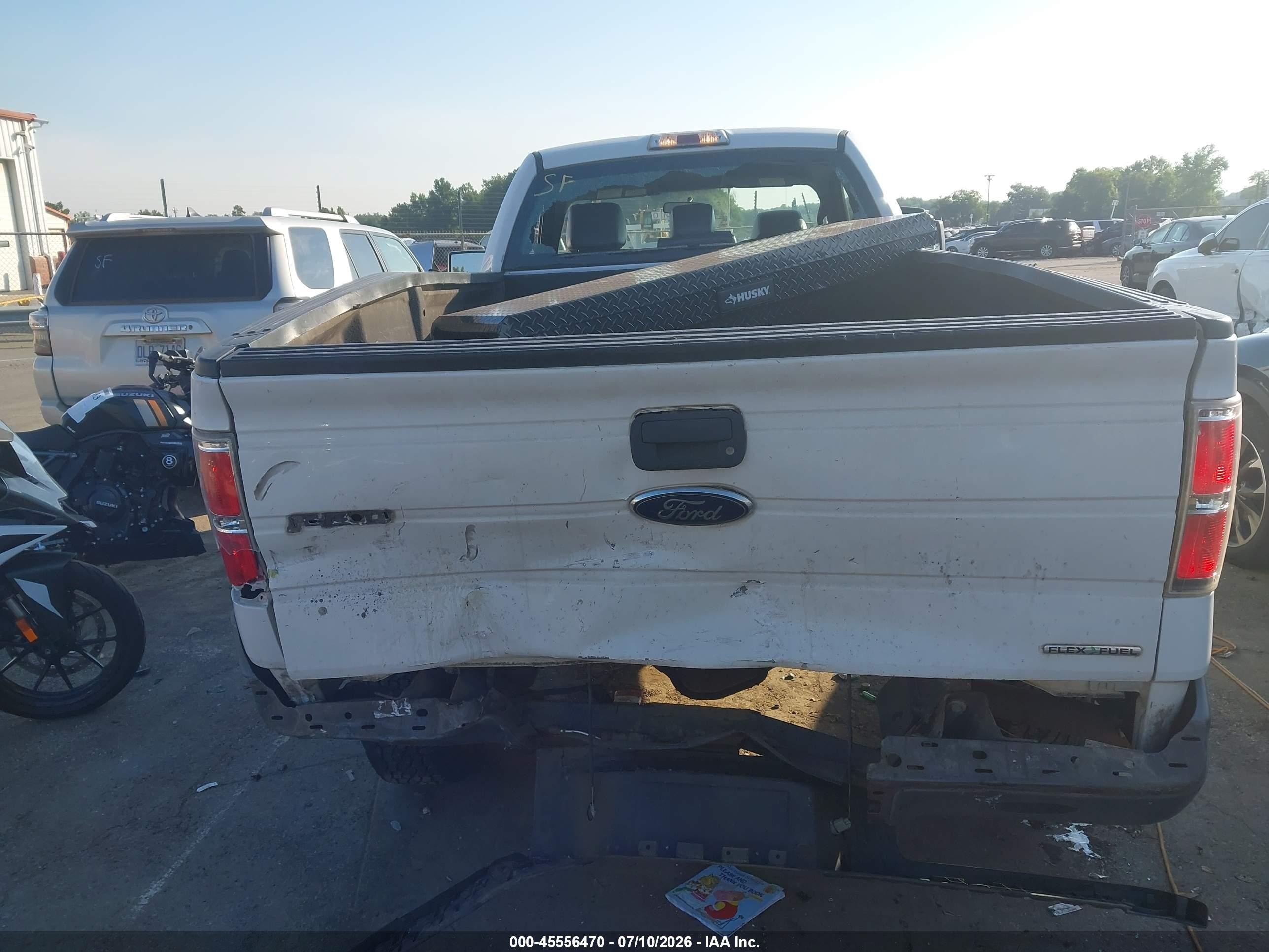 2014 Ford F-150 Xl/xlt Белый vin: 1FTPF1CF3EKD33730