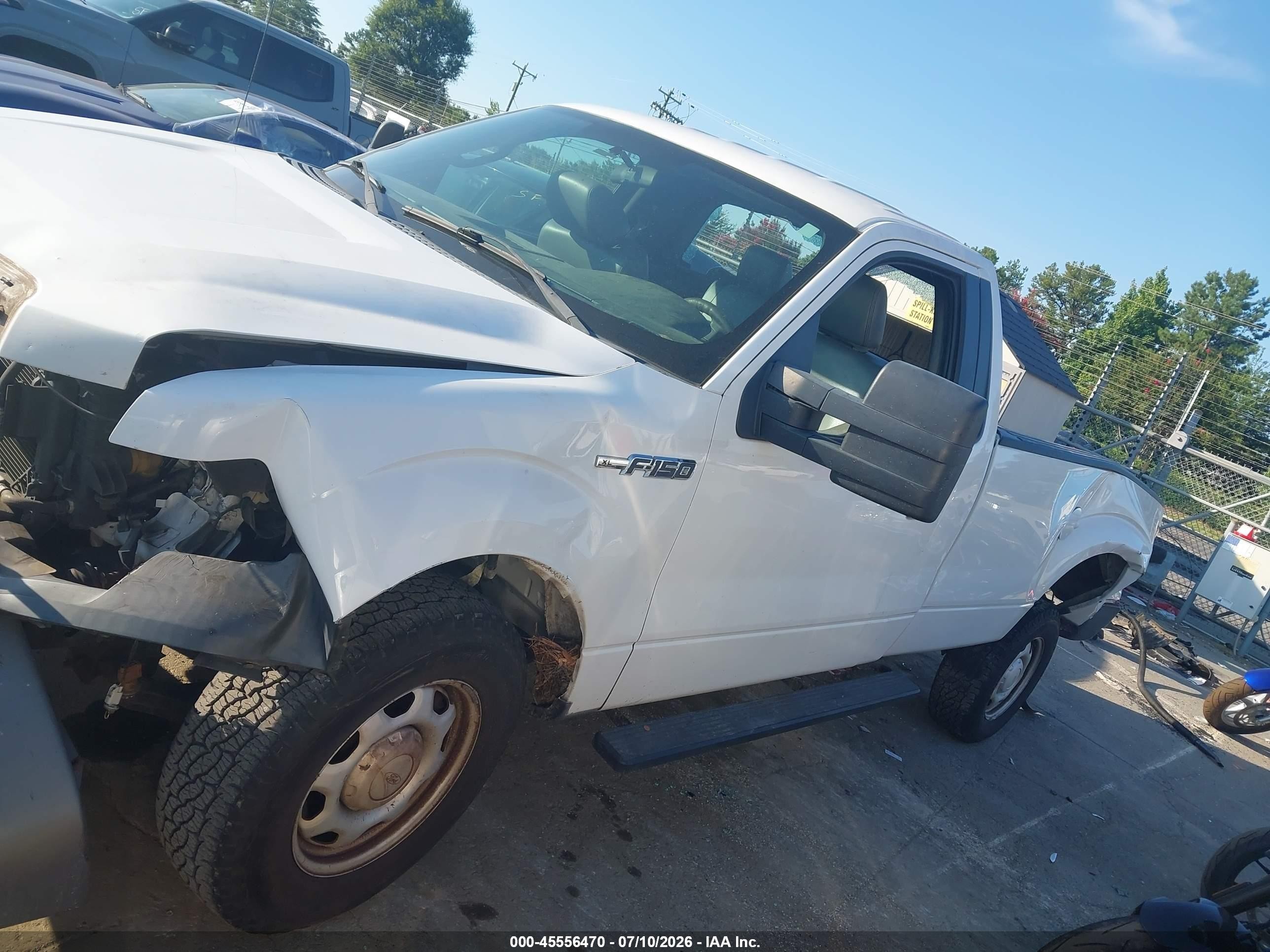 2014 Ford F-150 Xl/xlt Белый vin: 1FTPF1CF3EKD33730