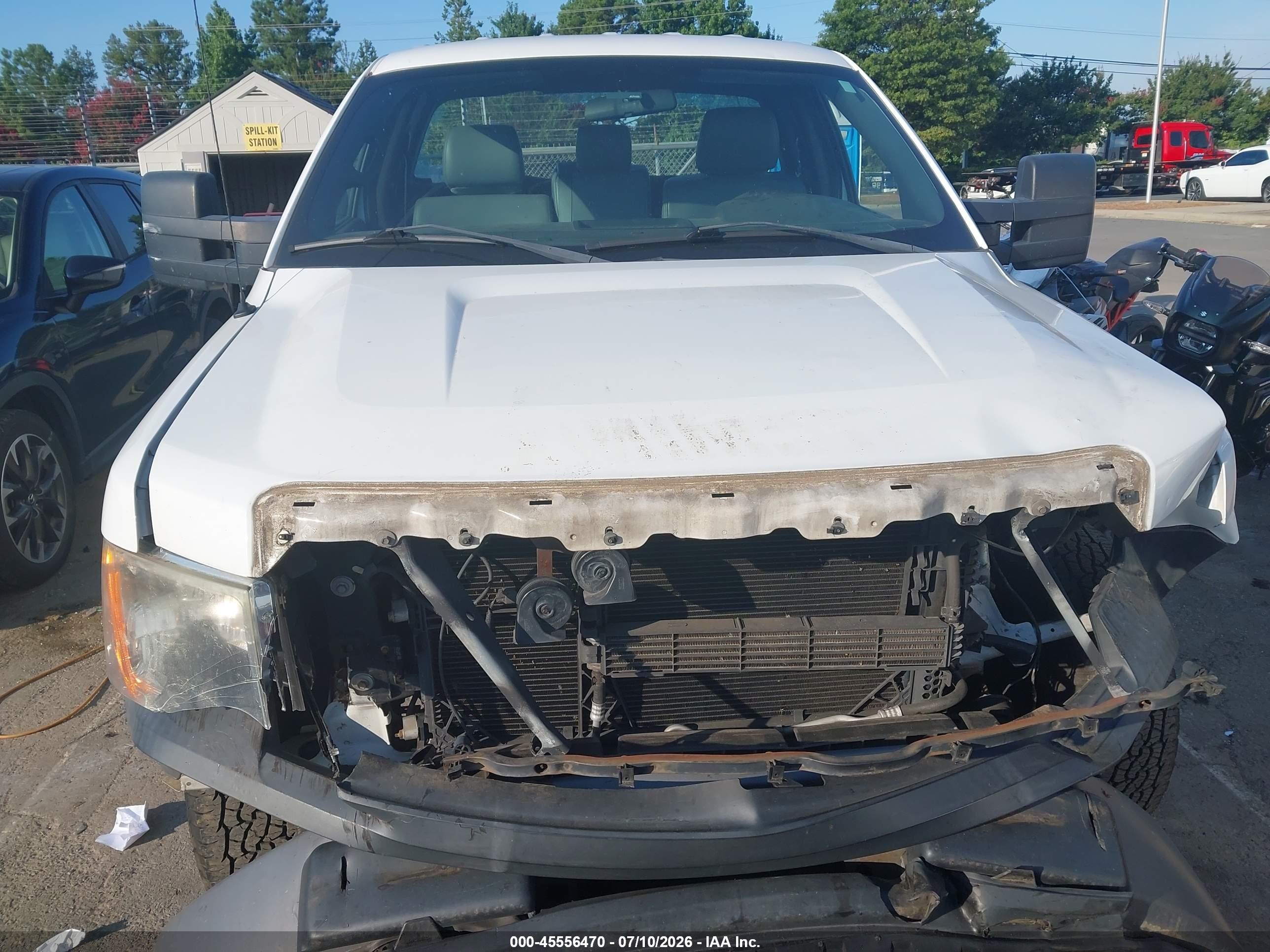 2014 Ford F-150 Xl/xlt Белый vin: 1FTPF1CF3EKD33730