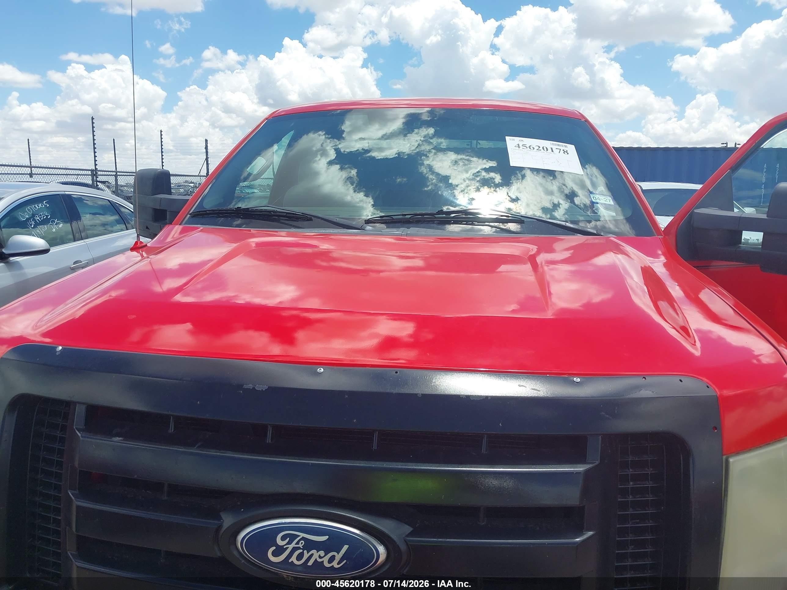 2011 Ford F-150 Xl W/hd Payload Pkg Красный vin: 1FTPF1CF5BKD95433