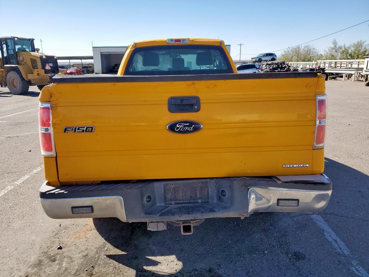 2013 Ford F150 Yellow vin: 1FTPF1CF5DKF06923