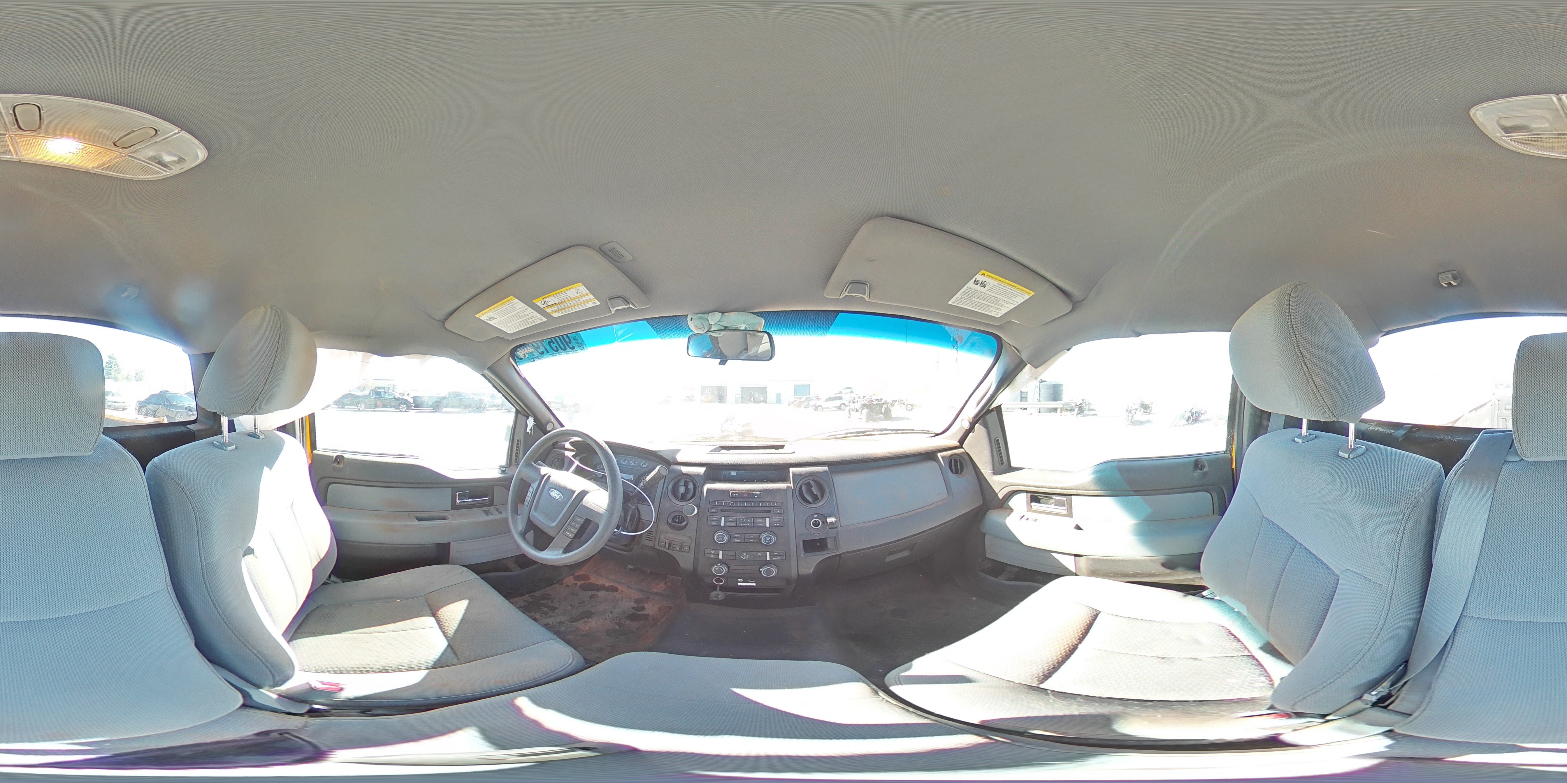 2013 Ford F150 Yellow vin: 1FTPF1CF5DKF06923