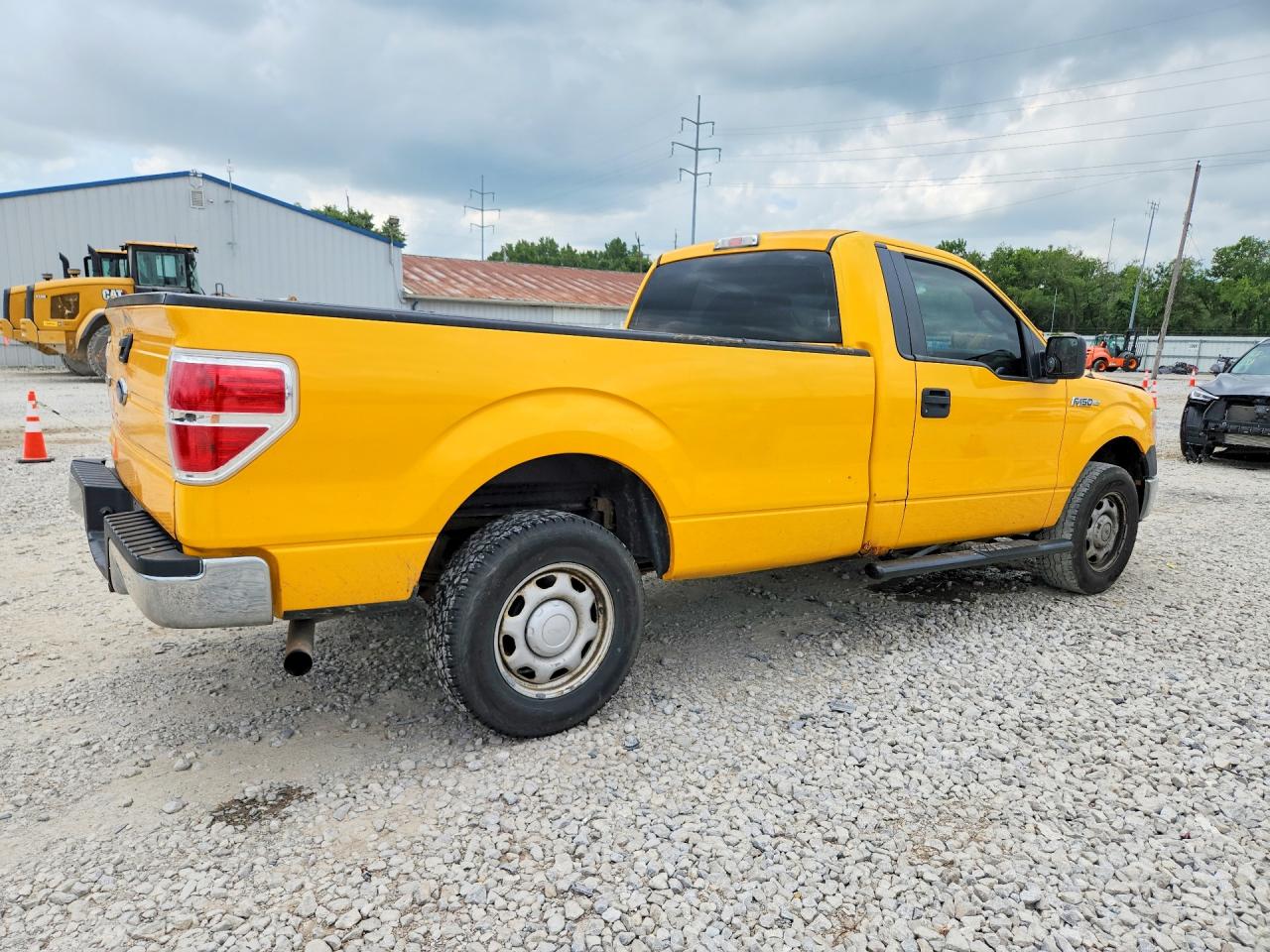 2012 Ford F150 Yellow vin: 1FTPF1CT1CKD53932