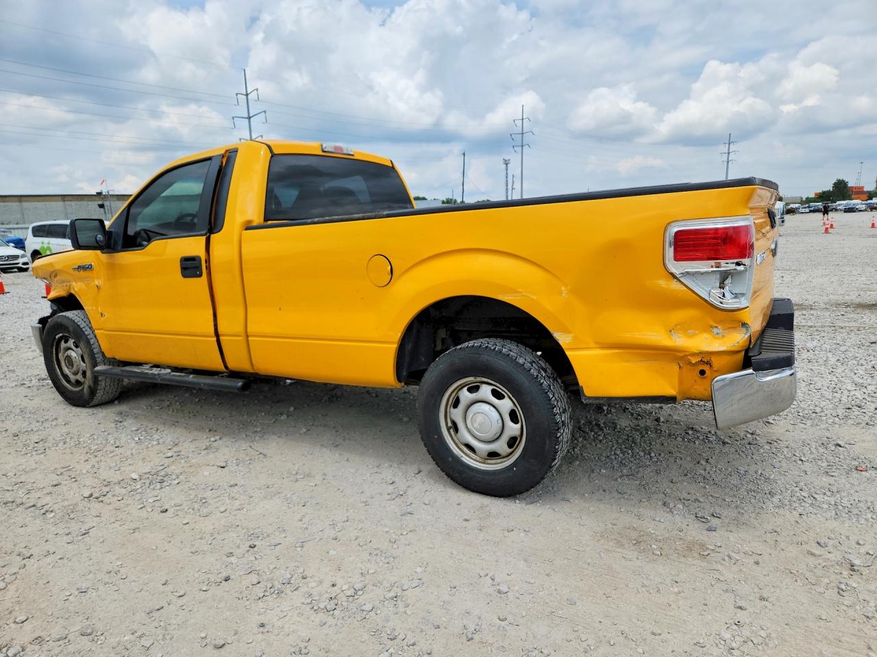 2012 Ford F150 Yellow vin: 1FTPF1CT1CKD53932