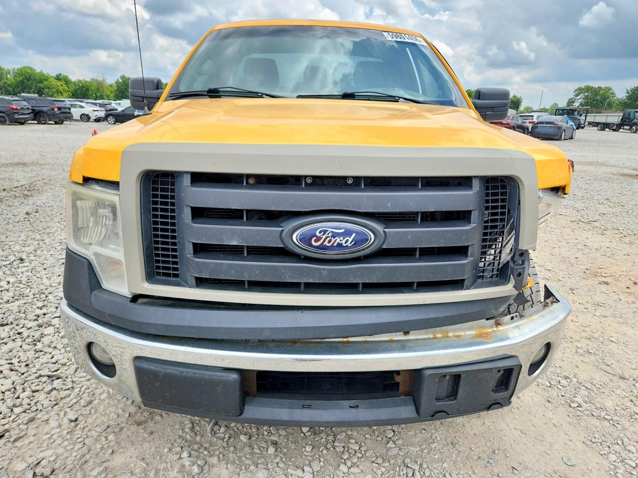 2012 Ford F150 Yellow vin: 1FTPF1CT1CKD53932