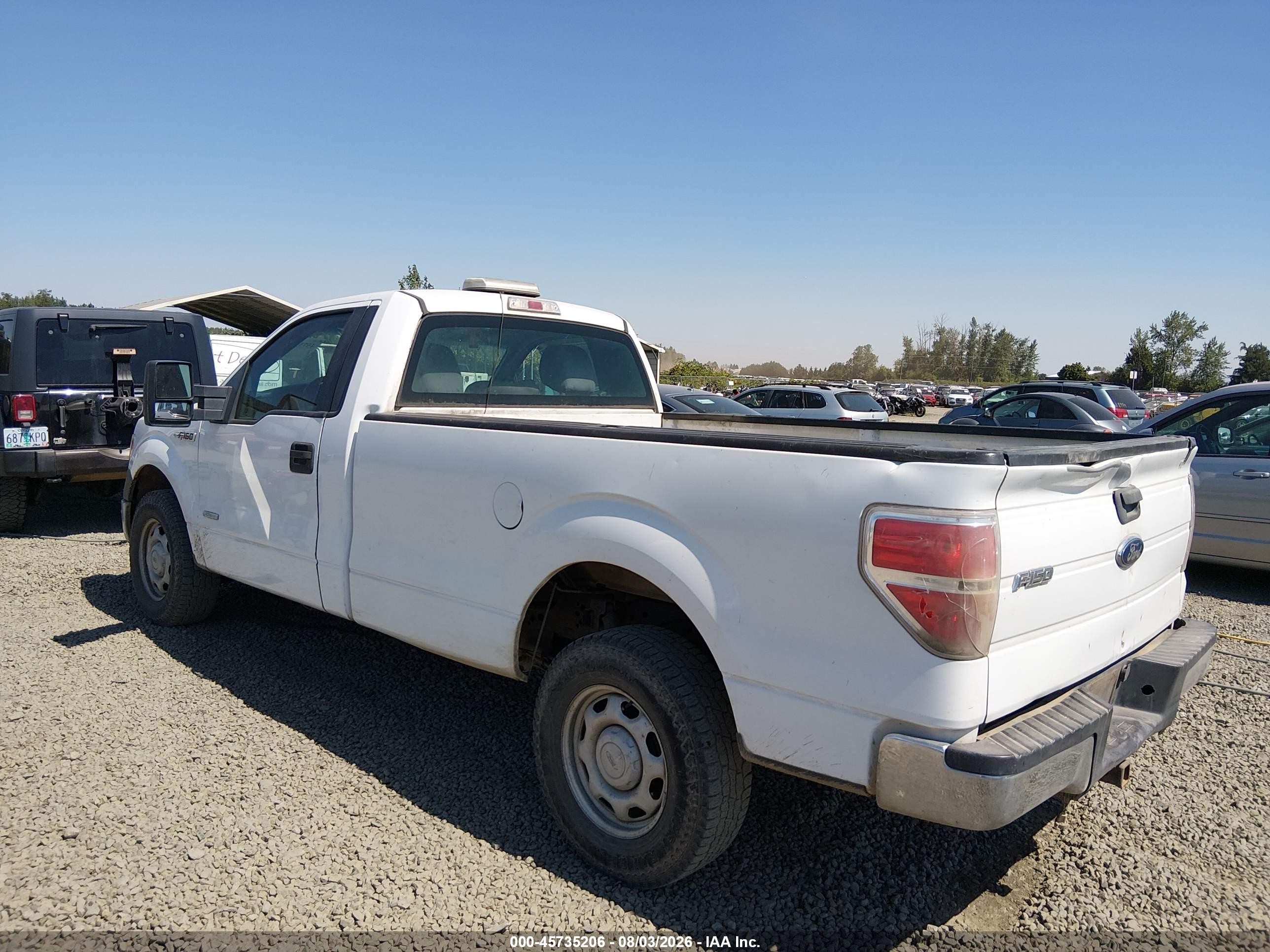 2012 Ford F-150 Xl W/hd Payload Pkg Белый vin: 1FTPF1CT5CKD25874
