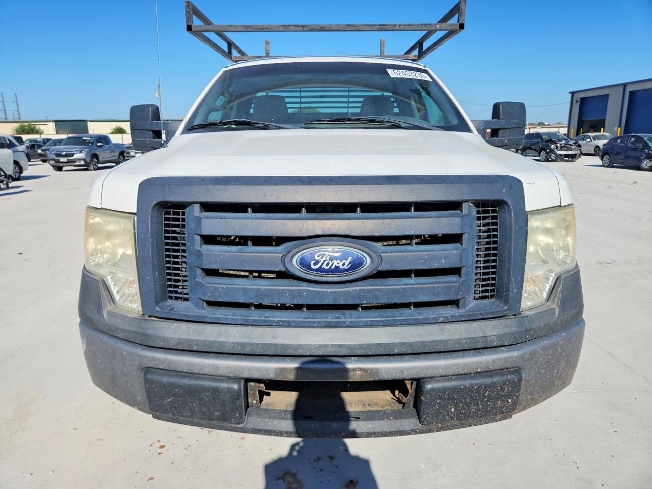 2010 Ford F150 White vin: 1FTPF1CV1AKA96964