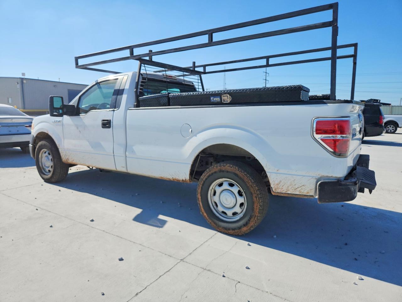 2010 Ford F150 White vin: 1FTPF1CV1AKA96964