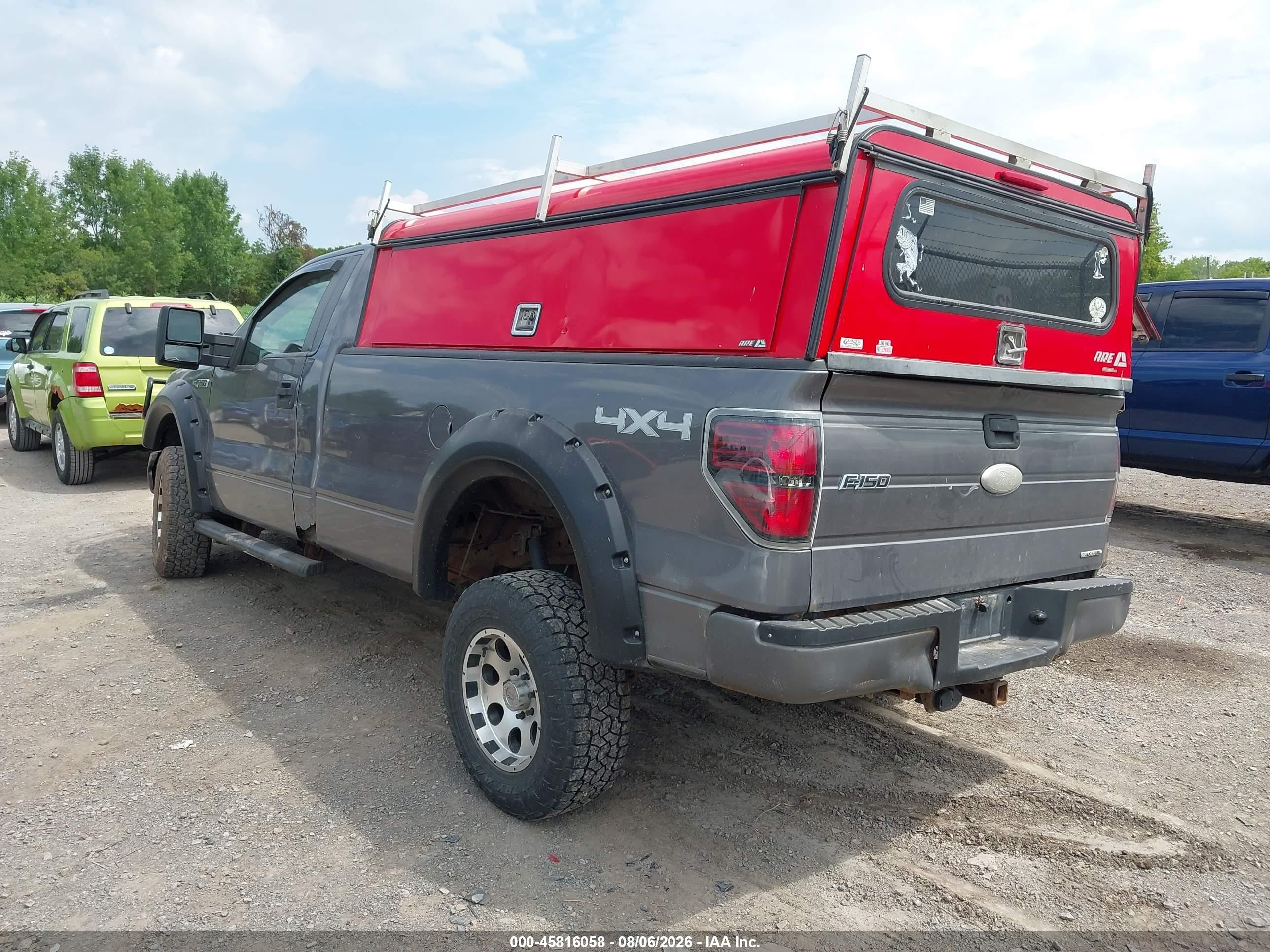 2011 Ford F-150 Xl W/hd Payload Pkg Gray vin: 1FTPF1EF2BKD95029