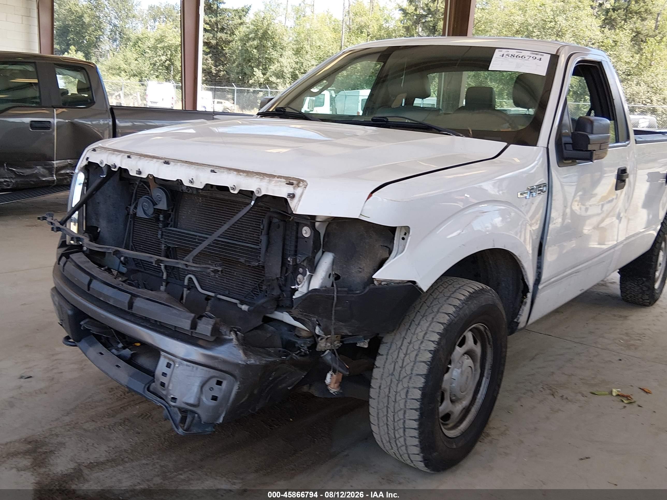 2012 Ford F-150 Xl W/hd Payload Pkg White vin: 1FTPF1EF5CKD74760