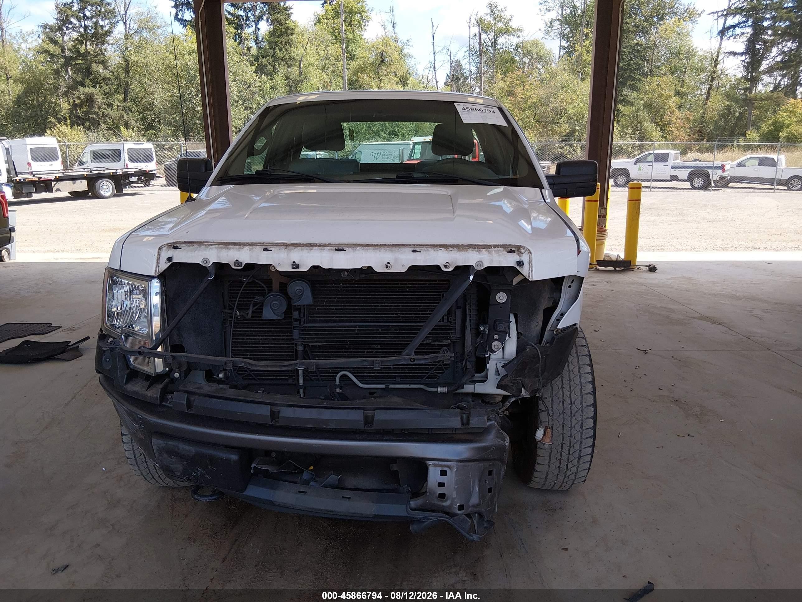 2012 Ford F-150 Xl W/hd Payload Pkg White vin: 1FTPF1EF5CKD74760