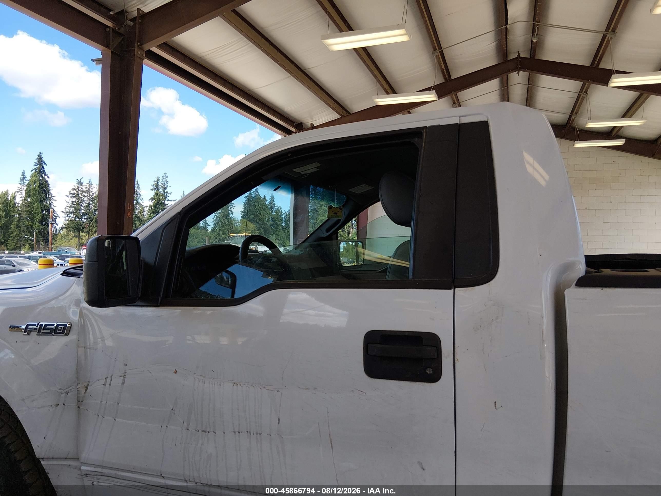 2012 Ford F-150 Xl W/hd Payload Pkg White vin: 1FTPF1EF5CKD74760