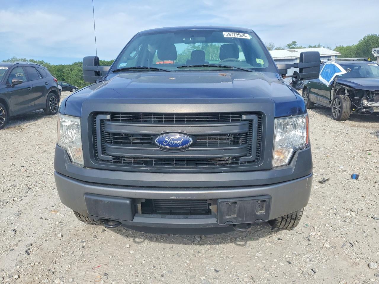 2013 Ford F150 Blue vin: 1FTPF1ET0DKE26108