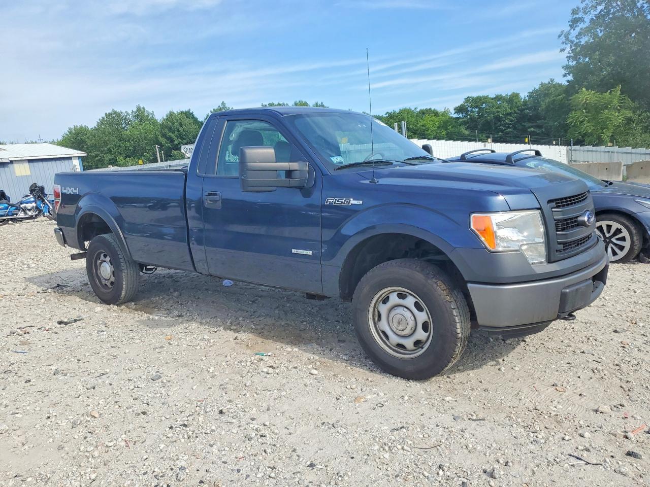 2013 Ford F150 Blue vin: 1FTPF1ET0DKE26108