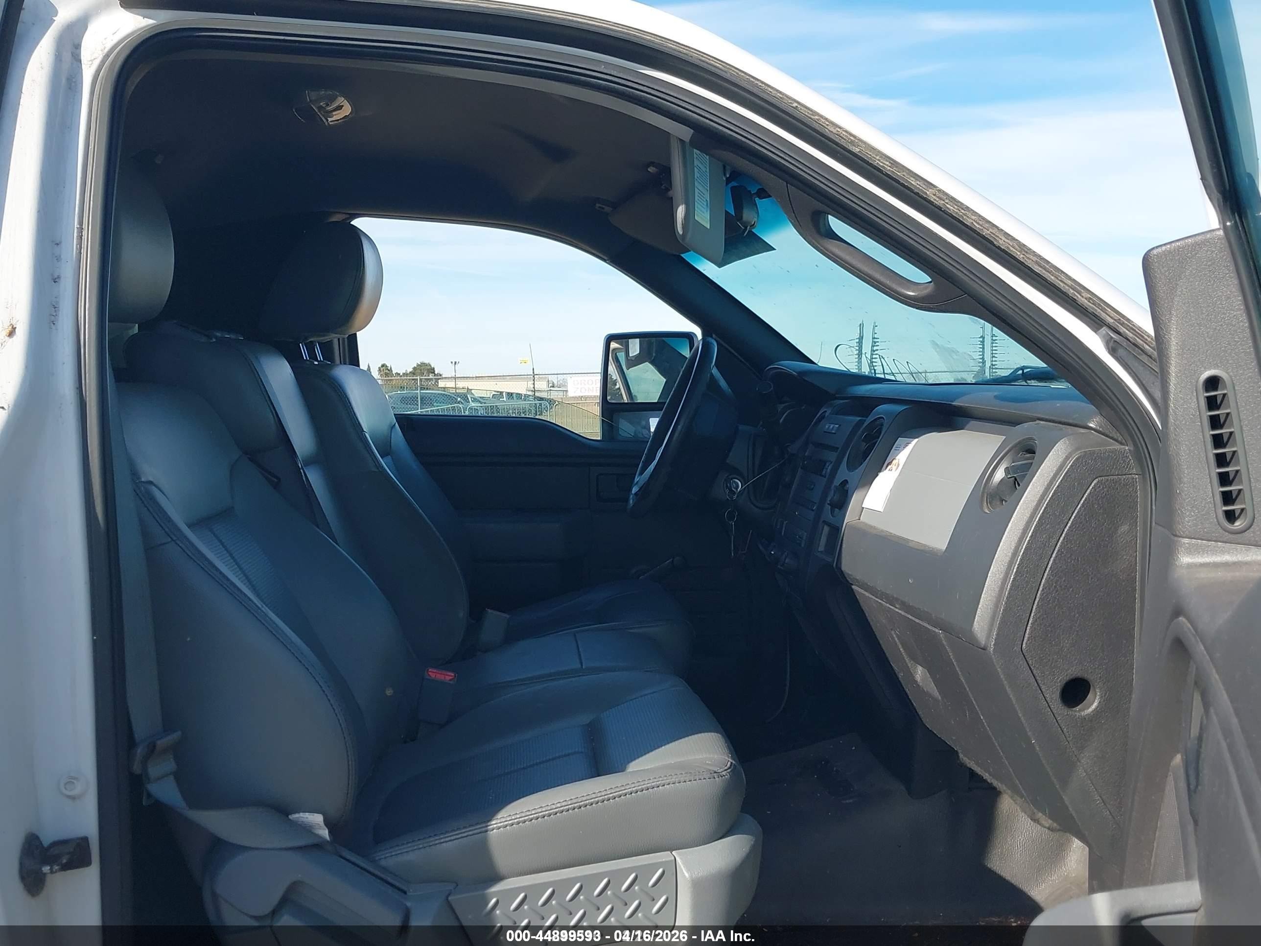 2013 Ford F-150 Xl White vin: 1FTPF1ET7DKD91356