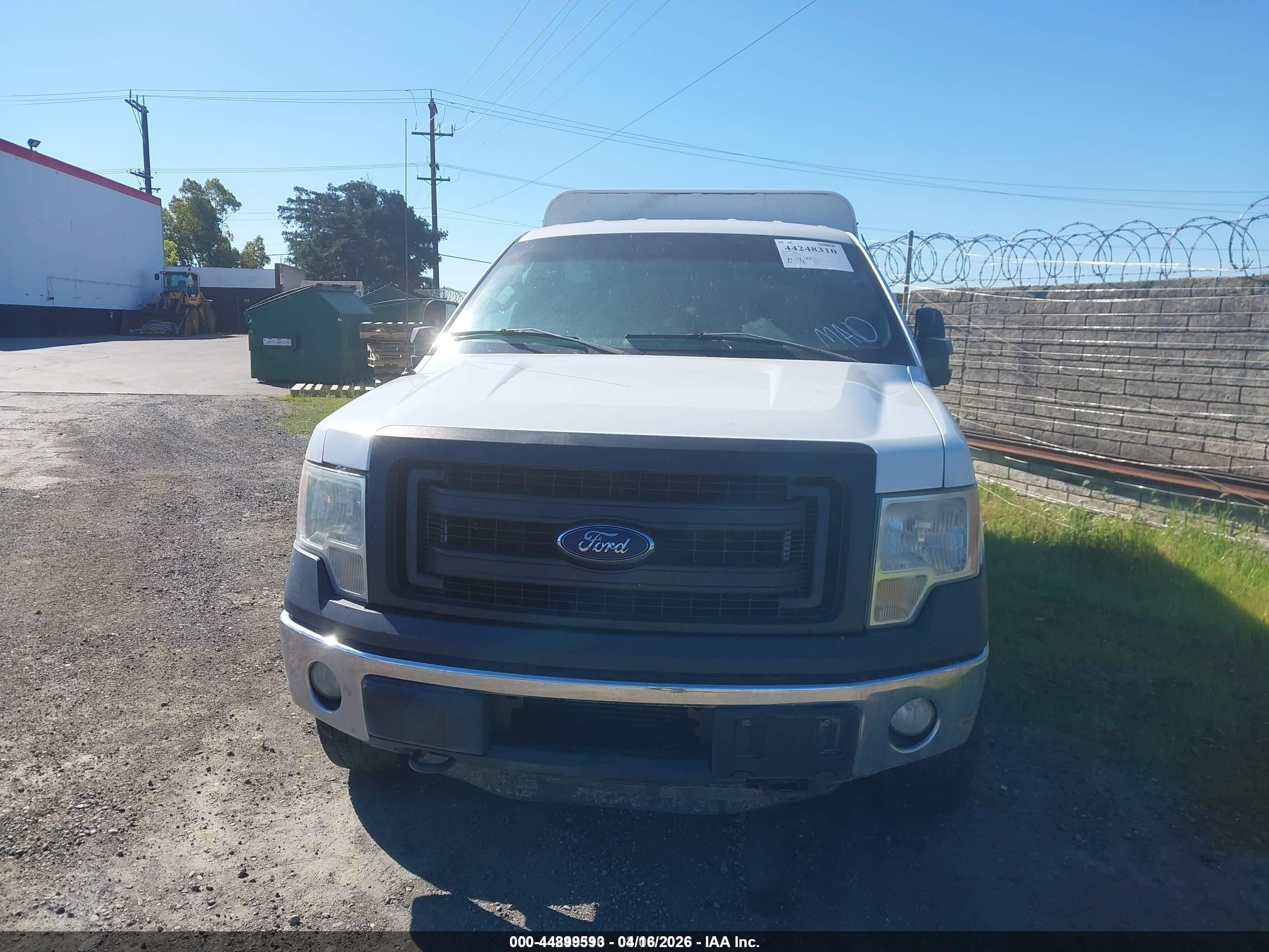 2013 Ford F-150 Xl White vin: 1FTPF1ET7DKD91356