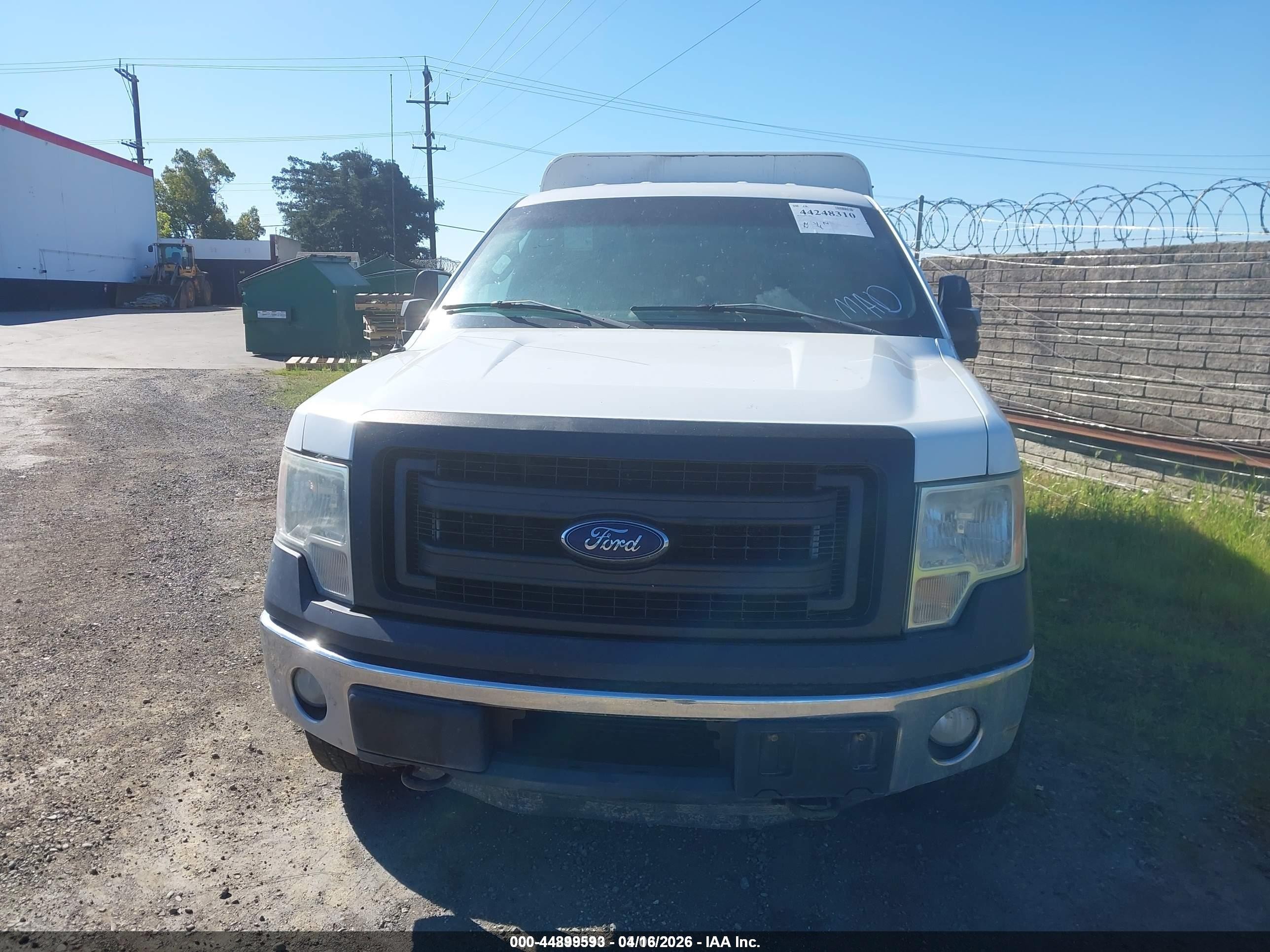 2013 Ford F-150 Xl White vin: 1FTPF1ET7DKD91356