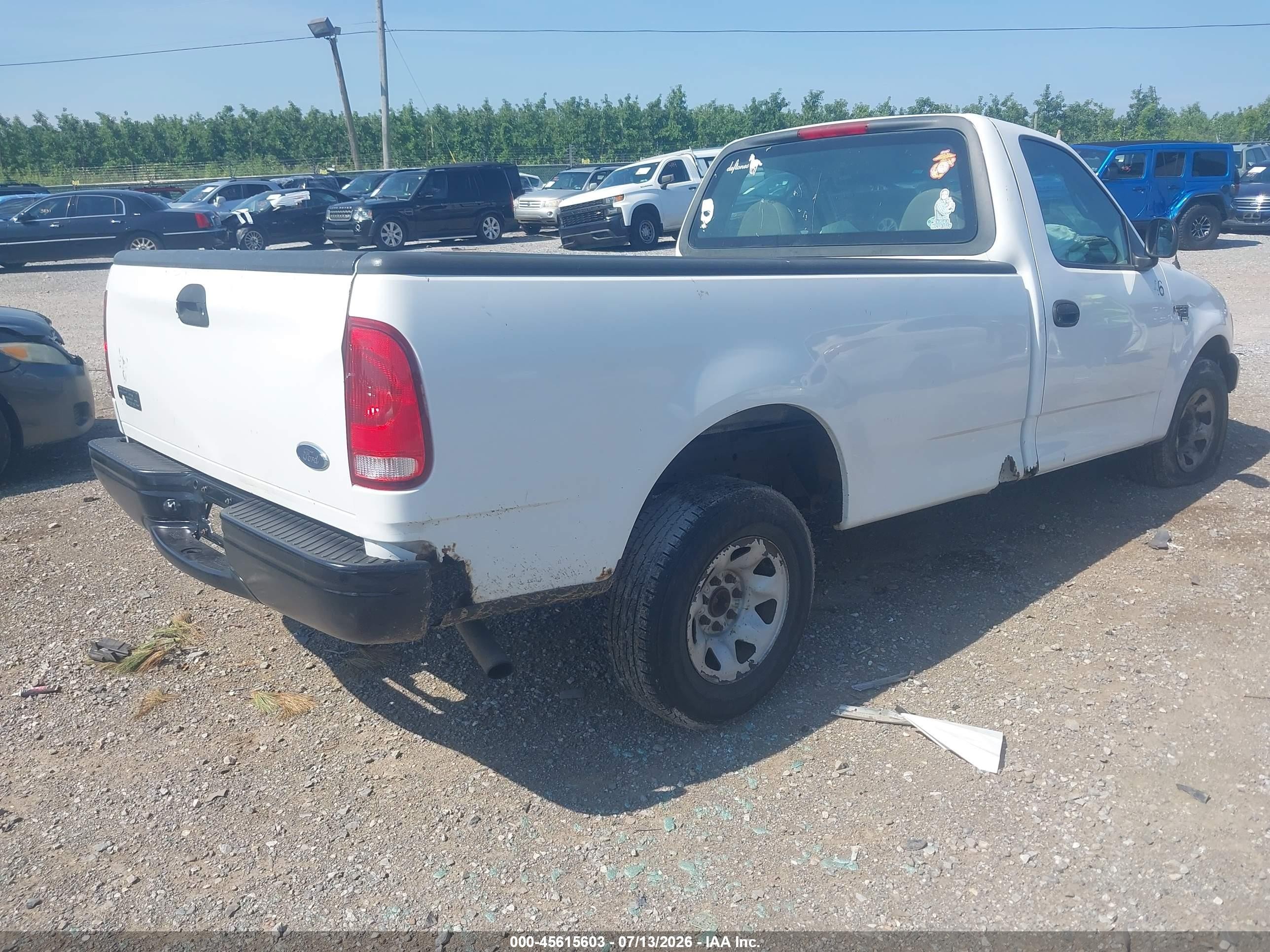 1999 Ford F-250 Lariat/work Series/xl/xlt White vin: 1FTPF27W4XNA73422