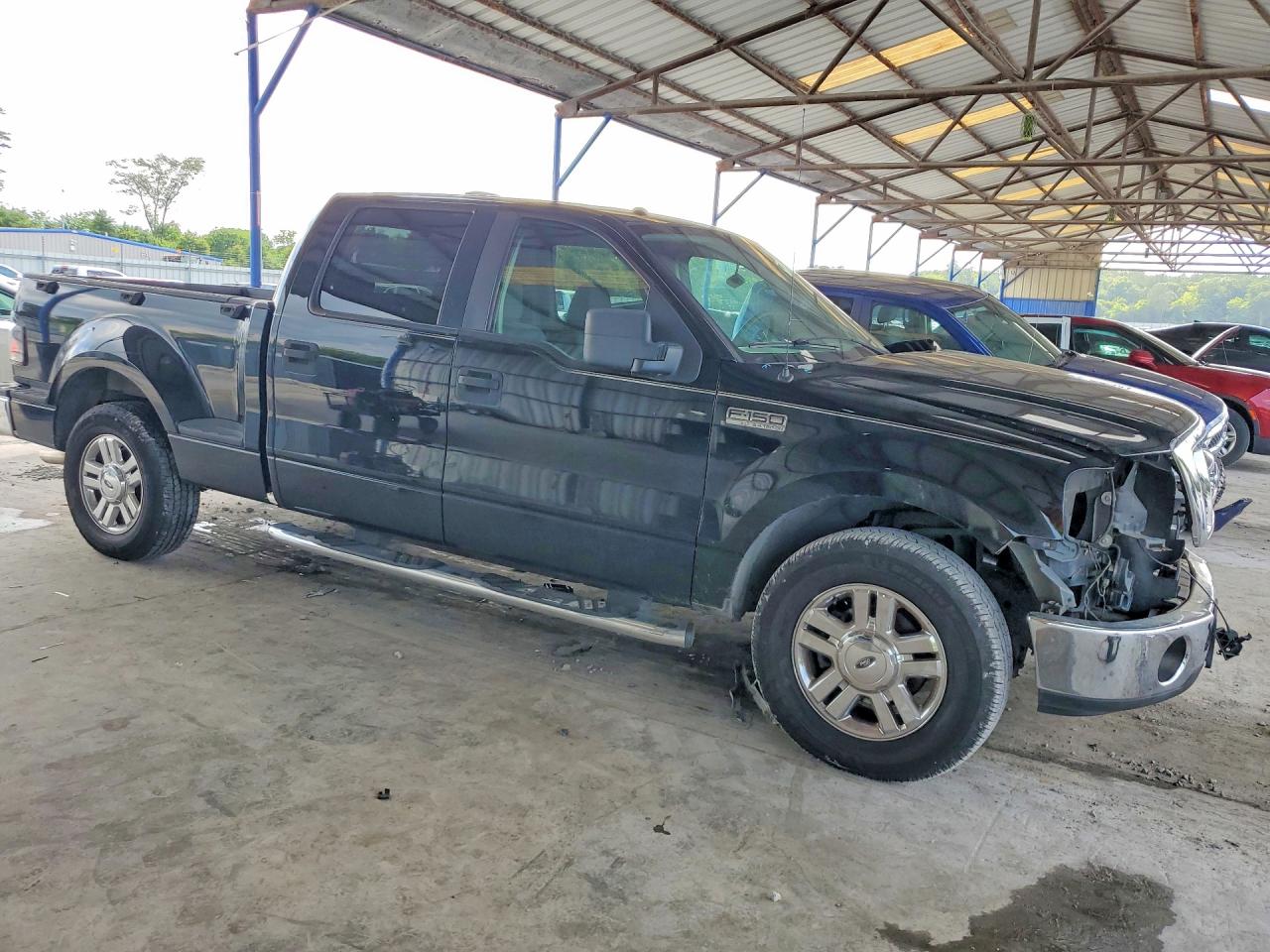 2007 Ford F150 Supercrew Black vin: 1FTPW02567KC20327