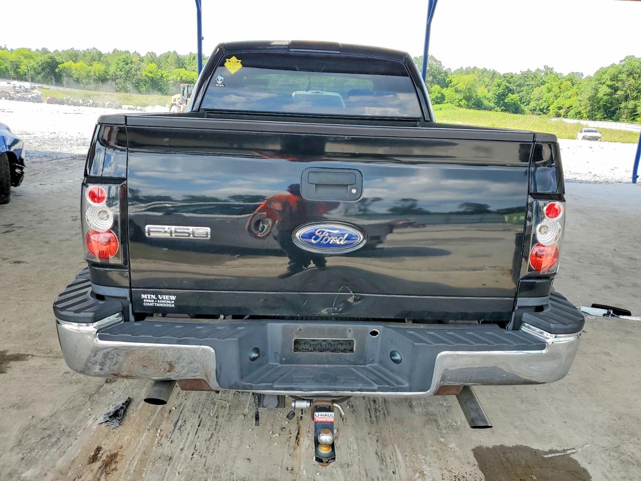 2007 Ford F150 Supercrew Black vin: 1FTPW02567KC20327