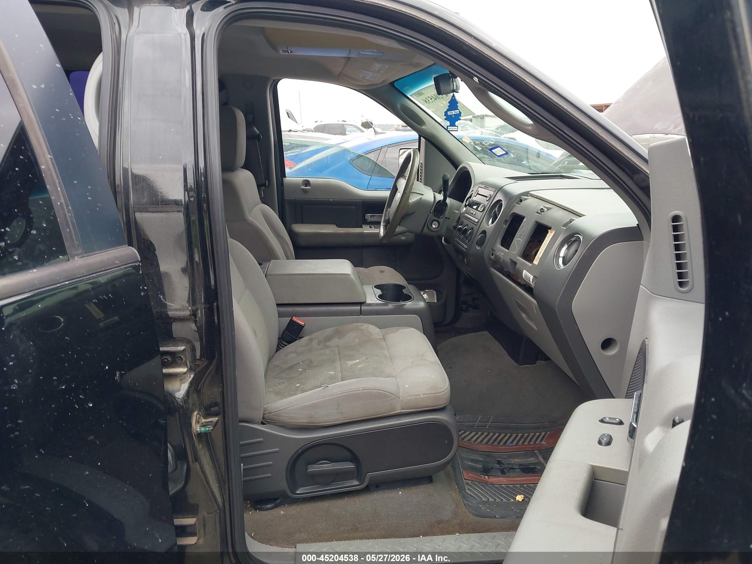 2006 Ford F-150 Xlt Black vin: 1FTPW02586KC68636