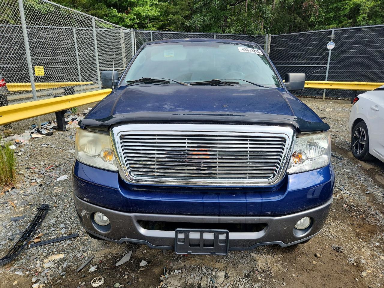 2007 Ford F150 Supercrew Blue vin: 1FTPW04527KB72645