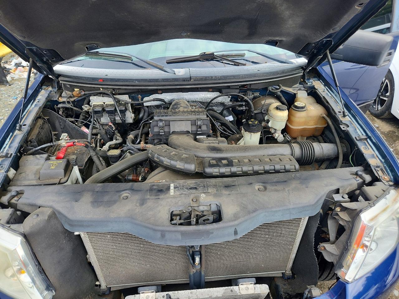 2007 Ford F150 Supercrew Blue vin: 1FTPW04527KB72645