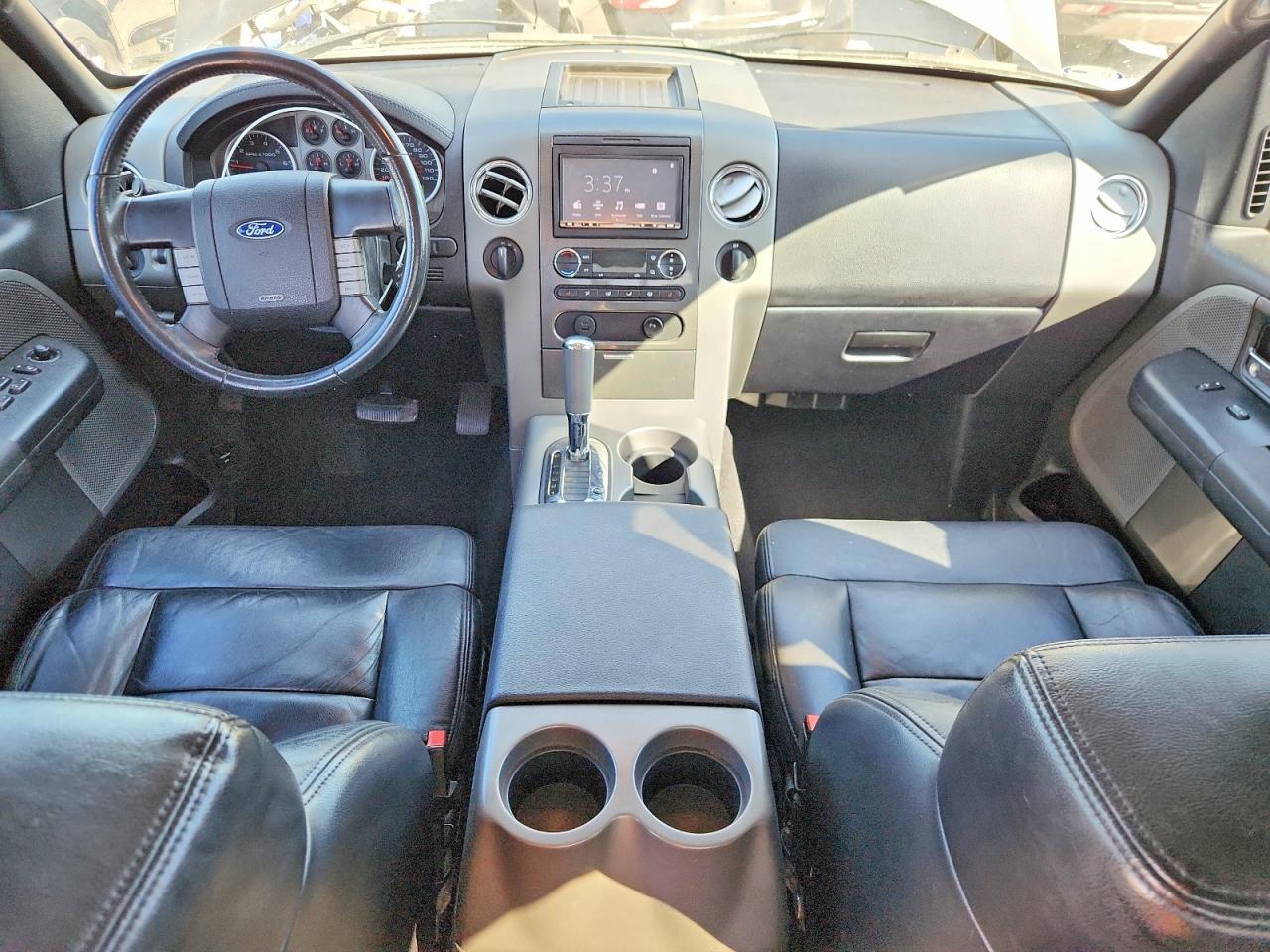 2008 Ford F150 Supercrew Gray vin: 1FTPW04548KD70659