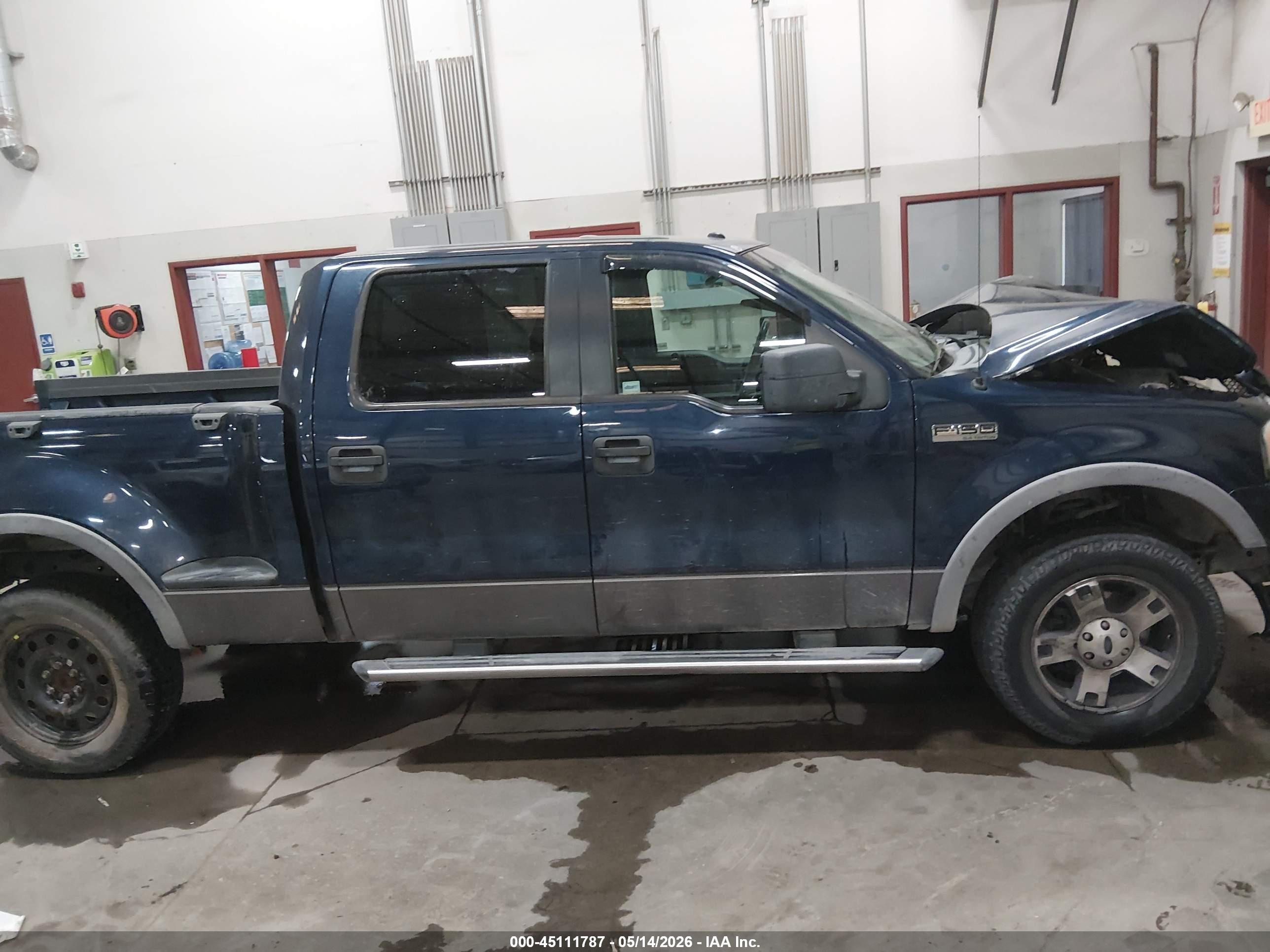 2006 Ford F-150 Fx4/xlt Blue vin: 1FTPW04586KD65297