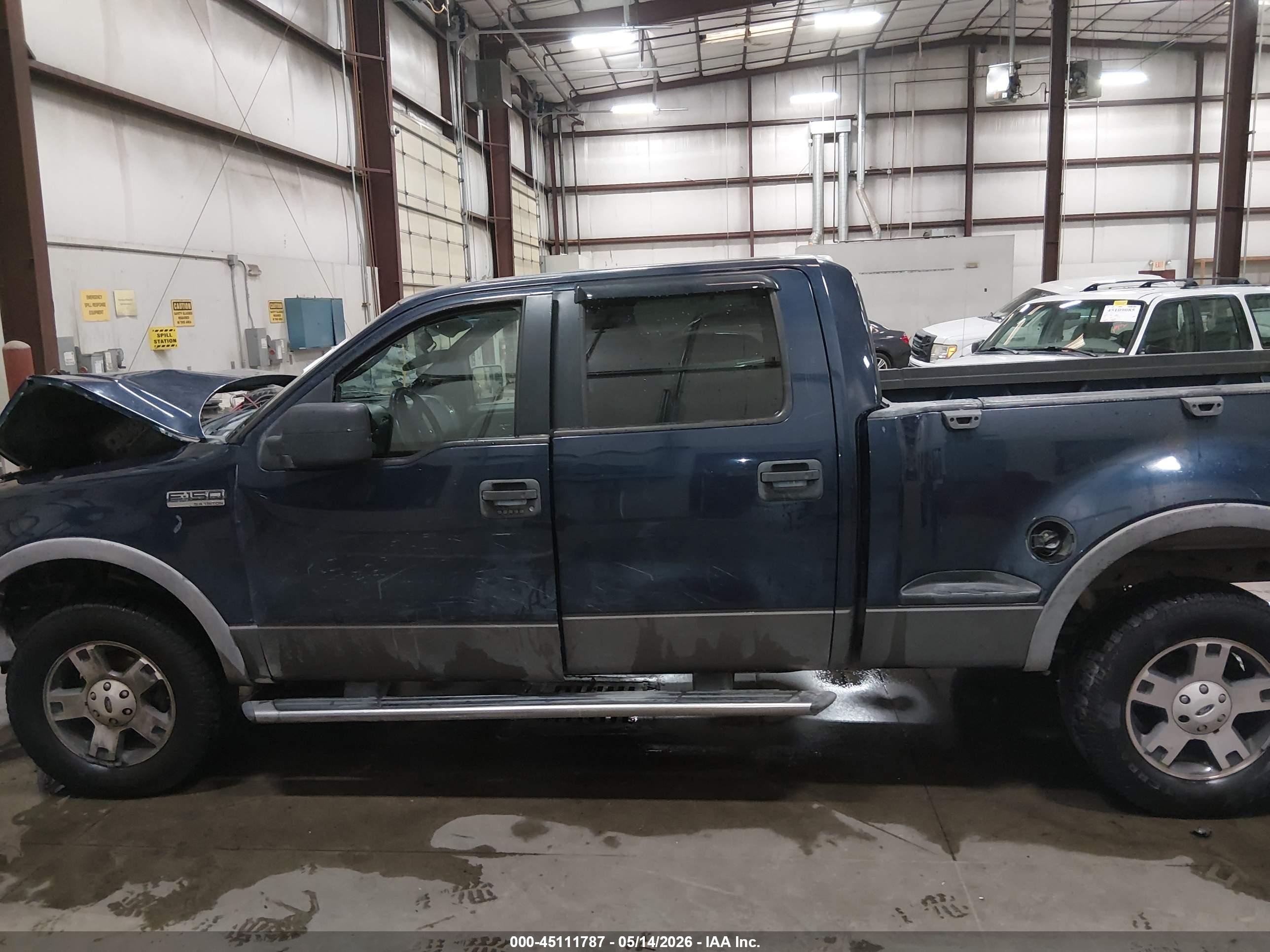 2006 Ford F-150 Fx4/xlt Blue vin: 1FTPW04586KD65297