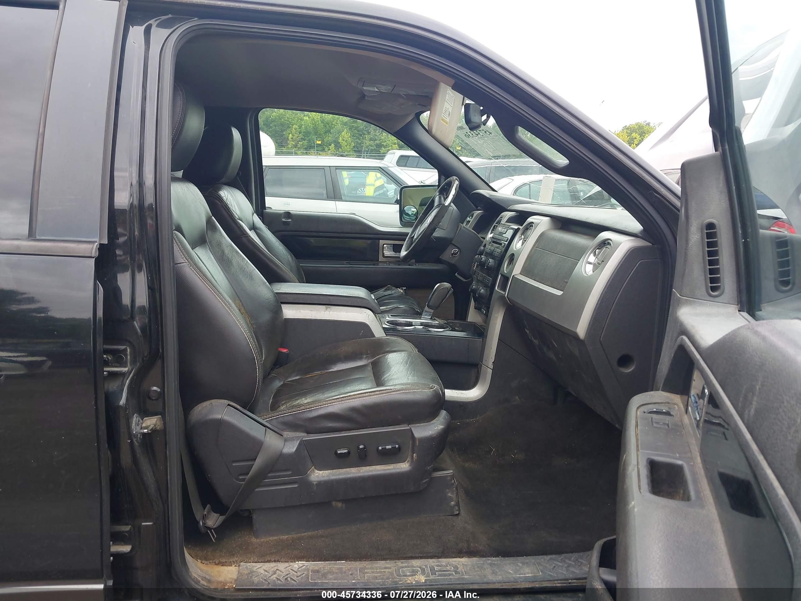 2009 Ford F-150 Fx4/xlt Black vin: 1FTPW04V49KA89057