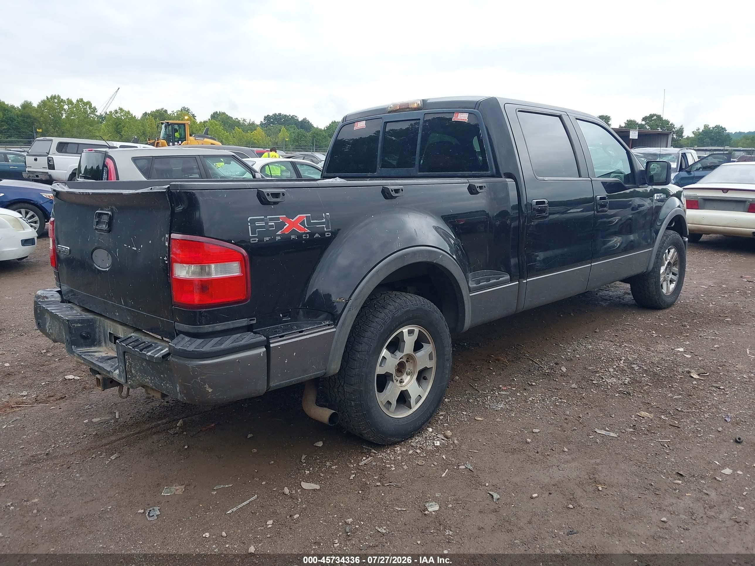 2009 Ford F-150 Fx4/xlt Black vin: 1FTPW04V49KA89057