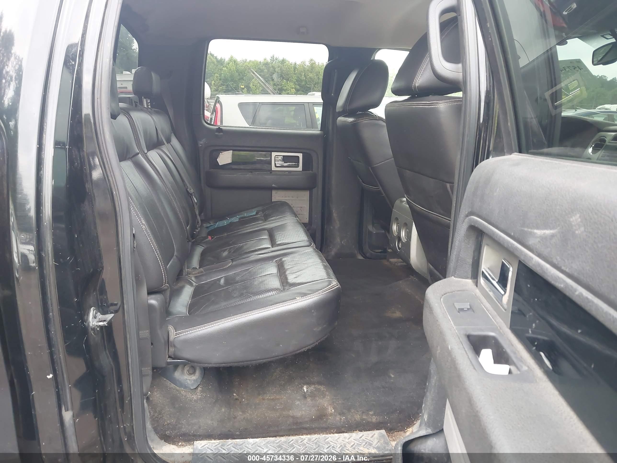 2009 Ford F-150 Fx4/xlt Black vin: 1FTPW04V49KA89057