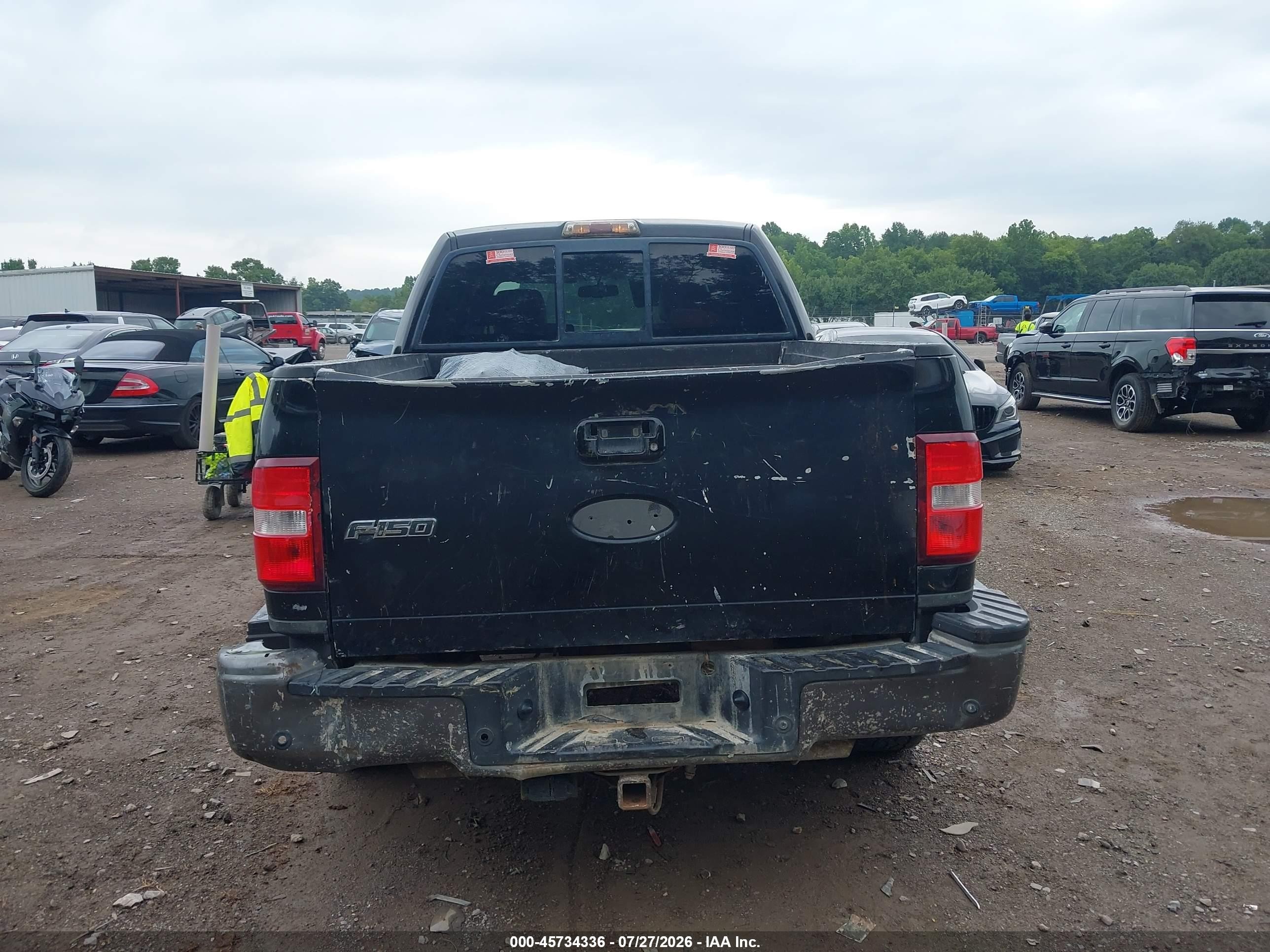2009 Ford F-150 Fx4/xlt Black vin: 1FTPW04V49KA89057