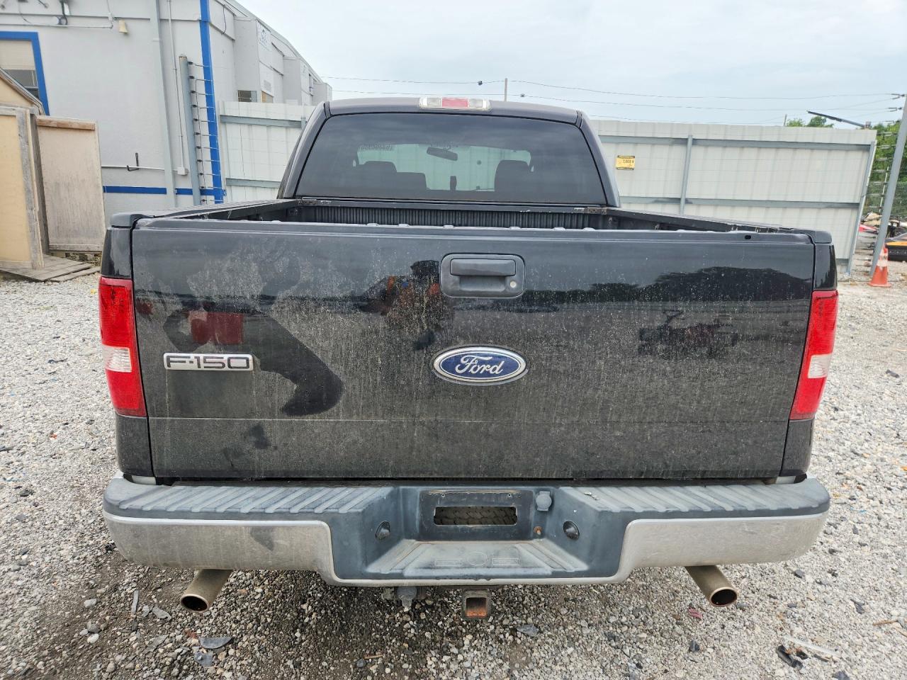 2004 Ford F150 Supercrew Черный vin: 1FTPW12504KB29751