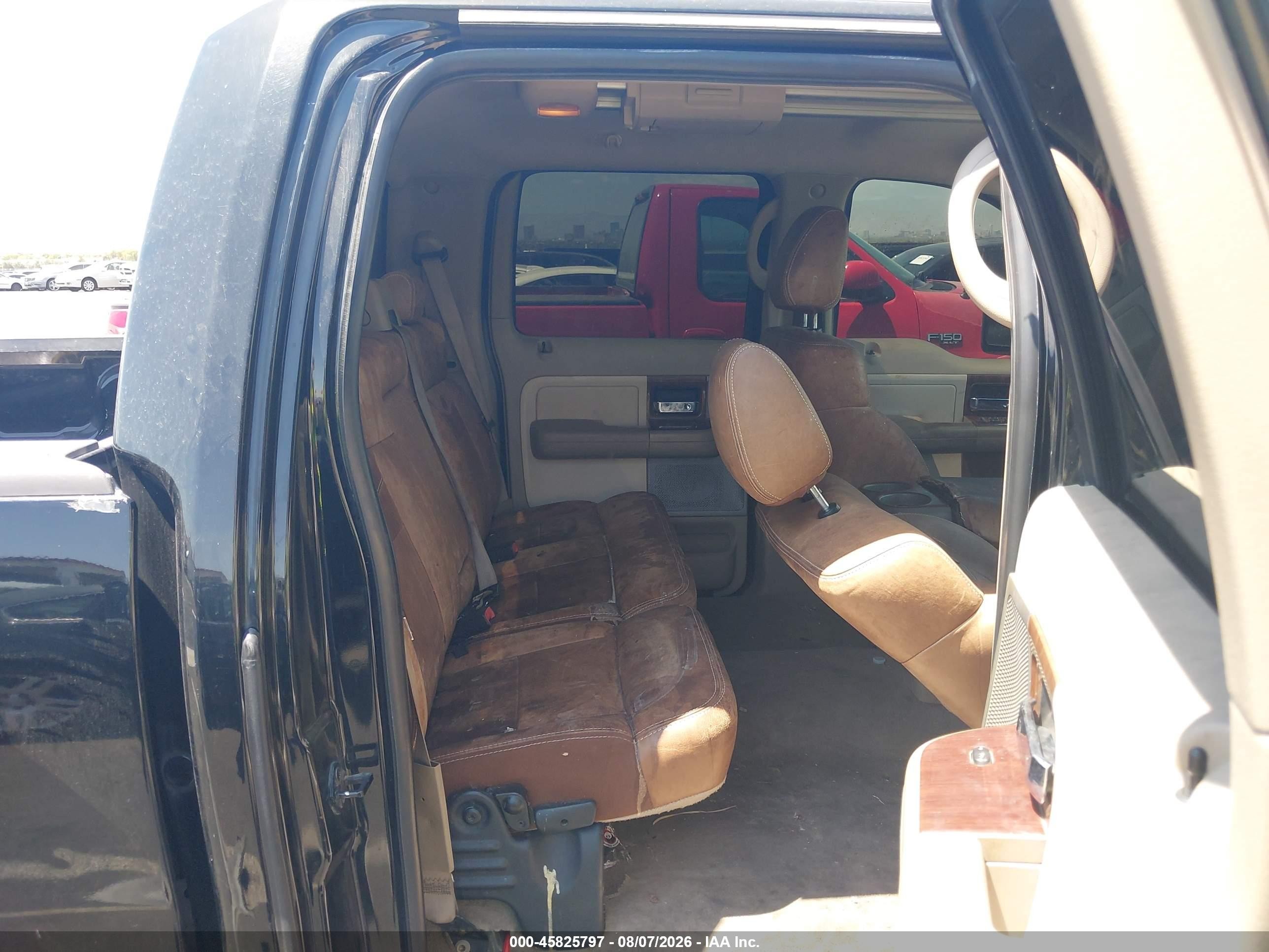 2004 Ford F-150 Lariat/xlt Black vin: 1FTPW12504KC04819